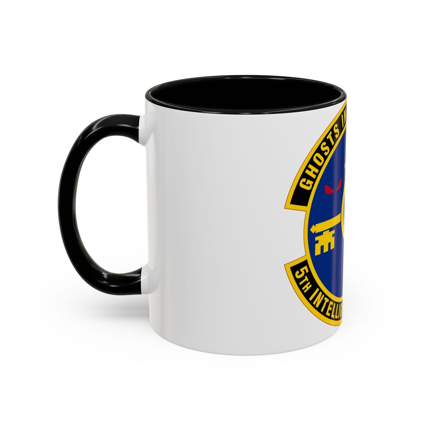 5 Intelligence Squadron ACC (U.S. Air Force) Accent Coffee Mug