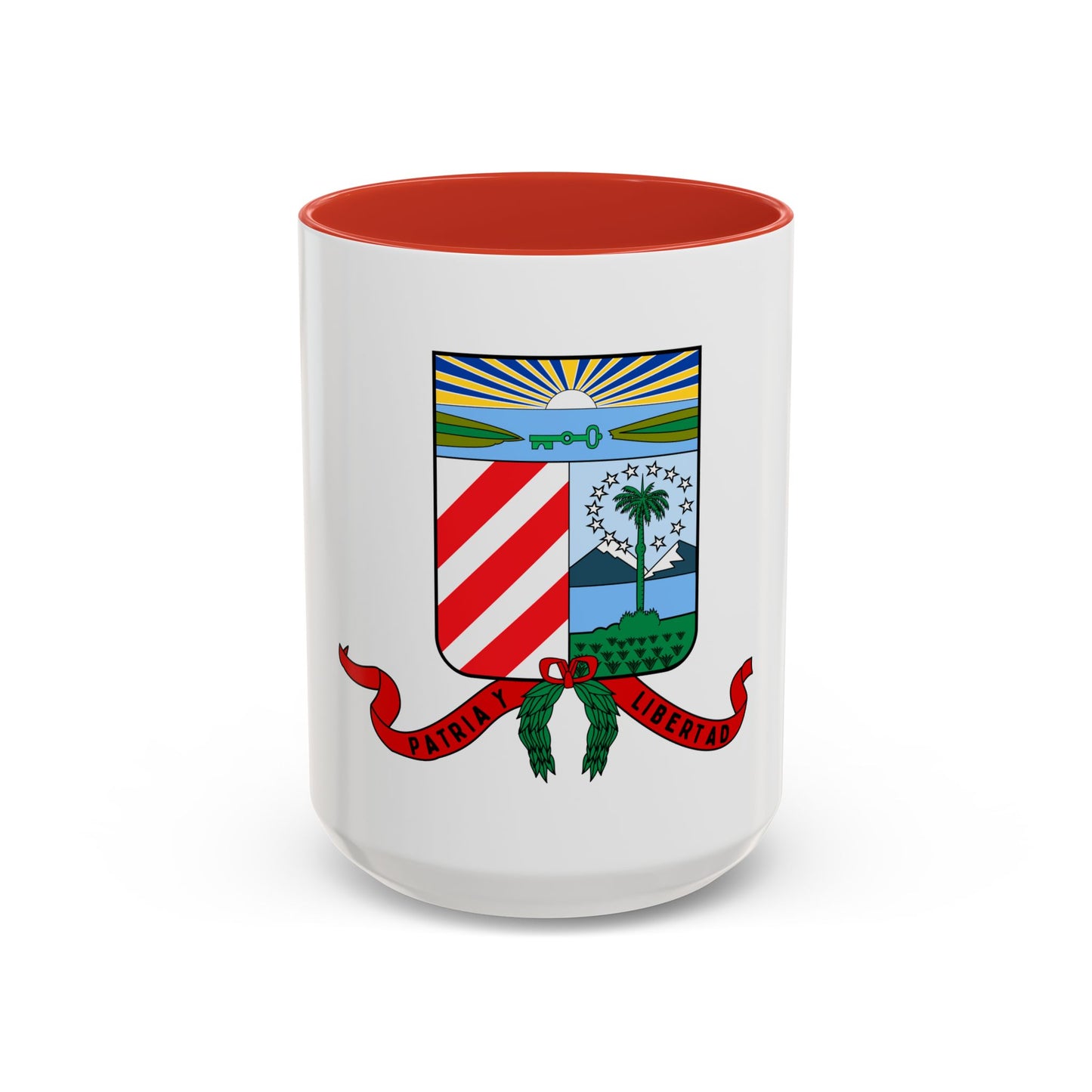Coat of arms of the Cuban Filibuster Movement - Accent Coffee Mug