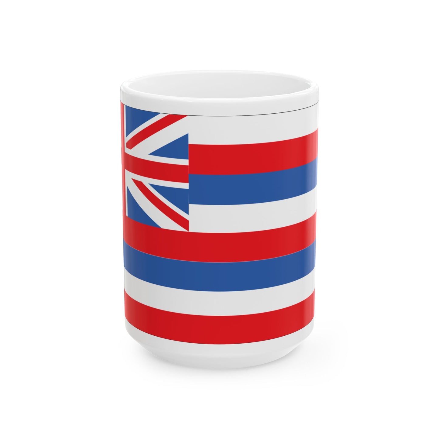 Hawaiian Flag Official (United States) White Coffee Mug