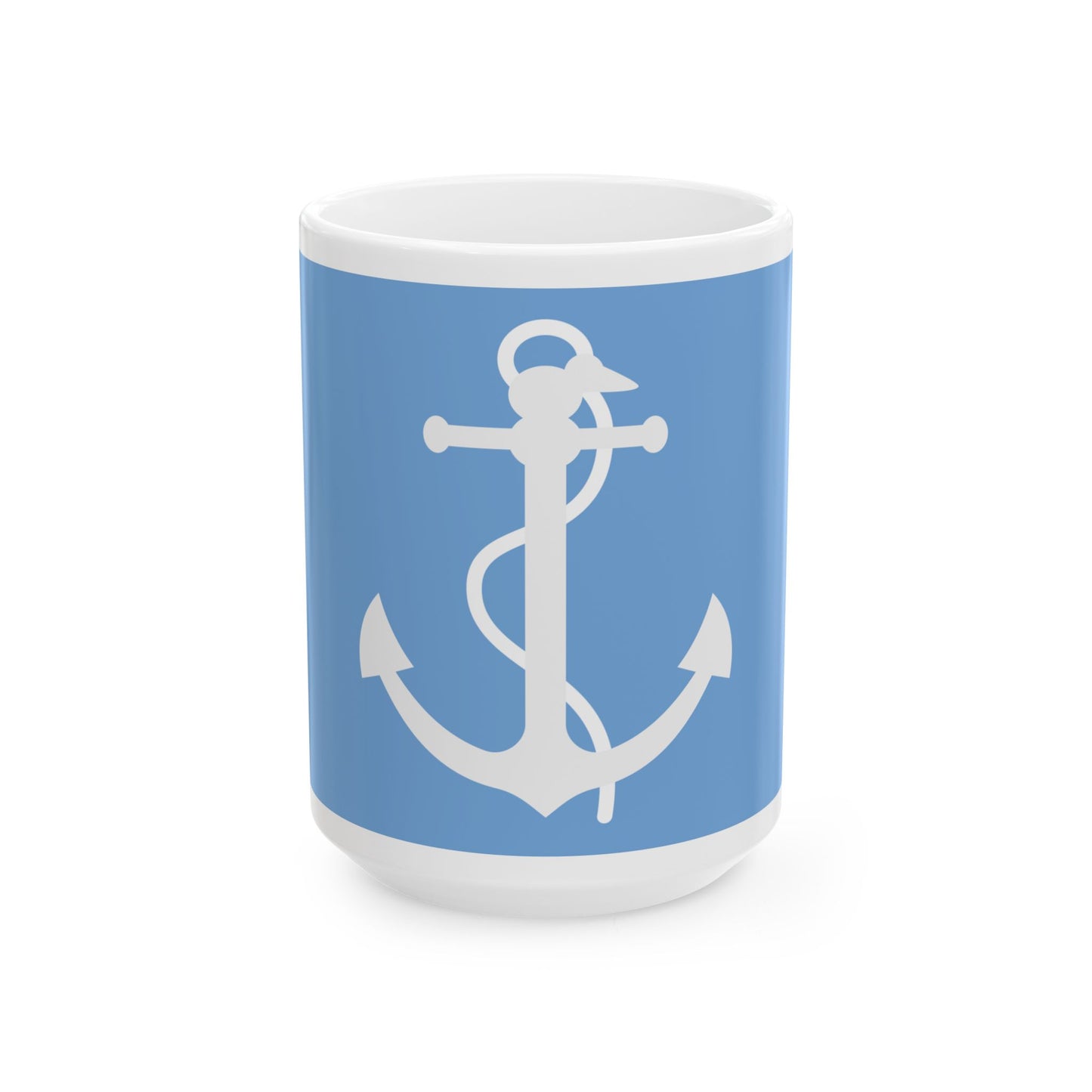 House flag of the State Merchant Fleet Argentina (Argentina) White Coffee Mug