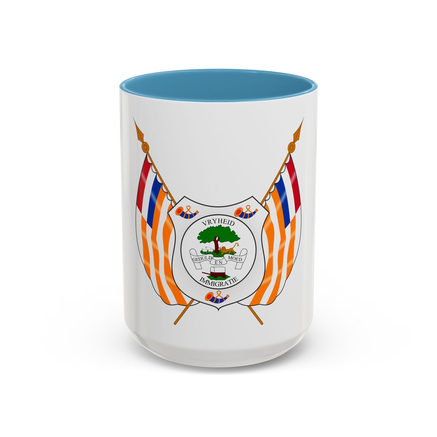 Coat of arms of the Orange Free State - Accent Coffee Mug