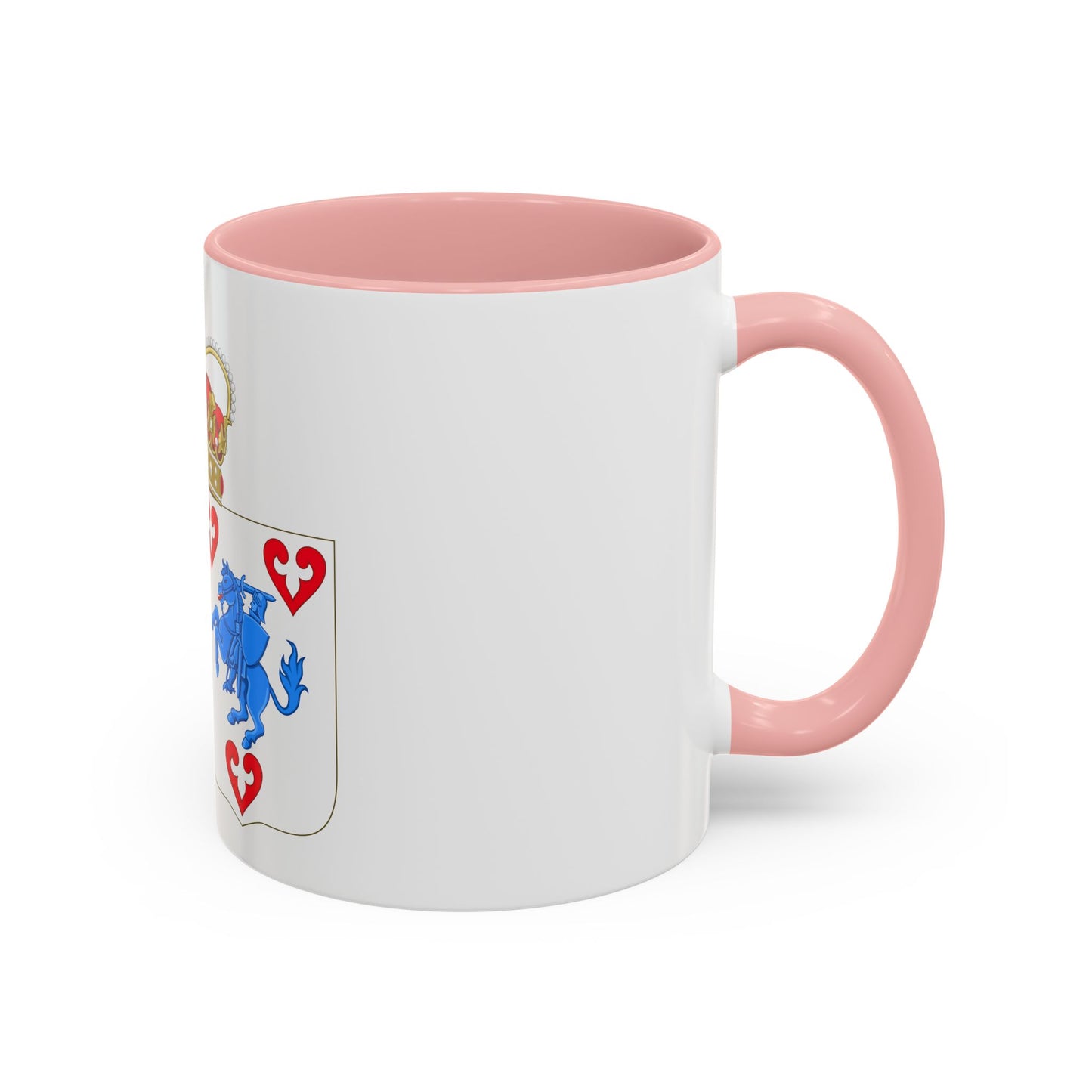 Coat of arms of Princess Marie of Denmark - Accent Coffee Mug
