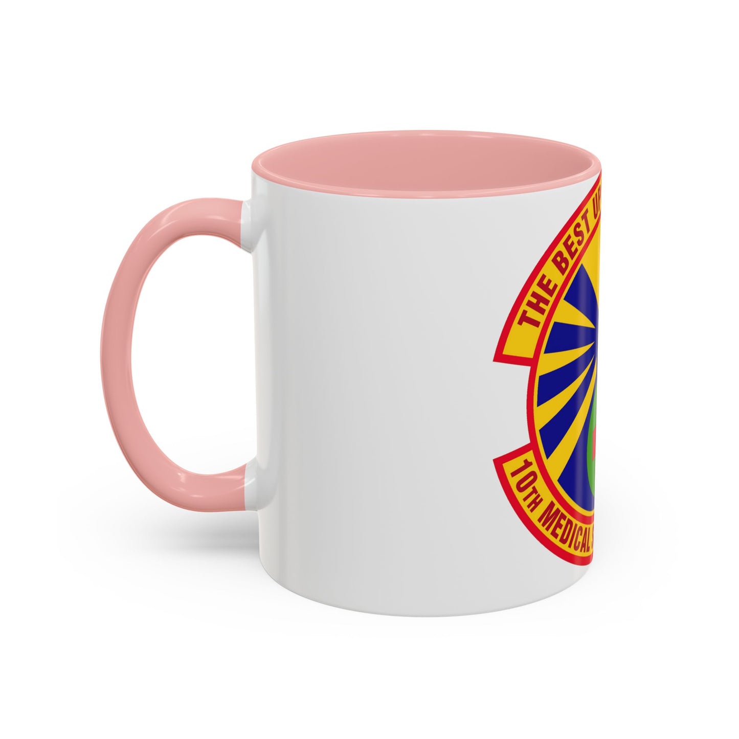 10th Medical Support Squadron (U.S. Air Force) Accent Coffee Mug