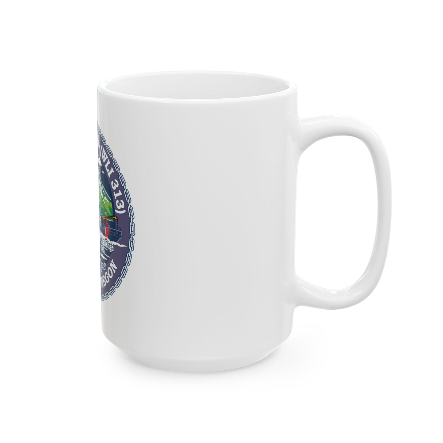 USCG Bluebell WLI 313 Portland Oregon (U.S. Coast Guard) White Coffee Mug