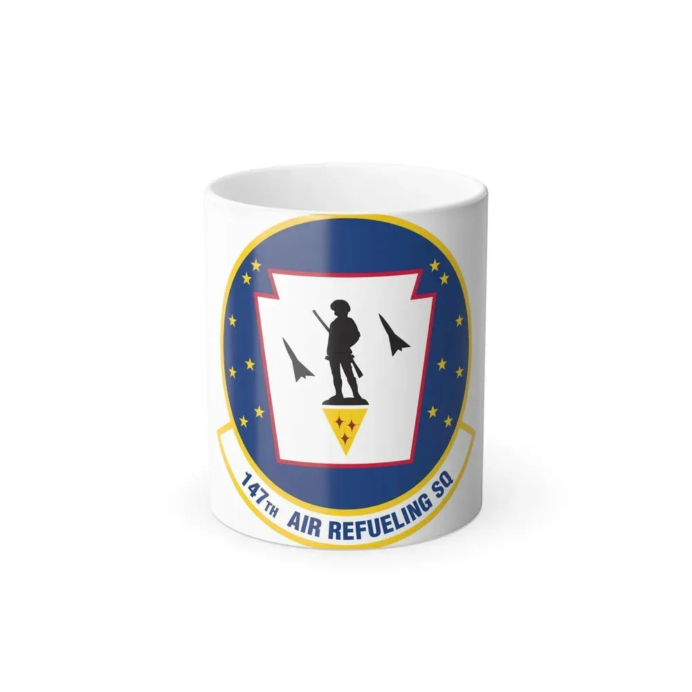 147 Air Refueling Squadron (U.S. Air Force) Color Changing Coffee Mug 11oz - Go Mug Yourself