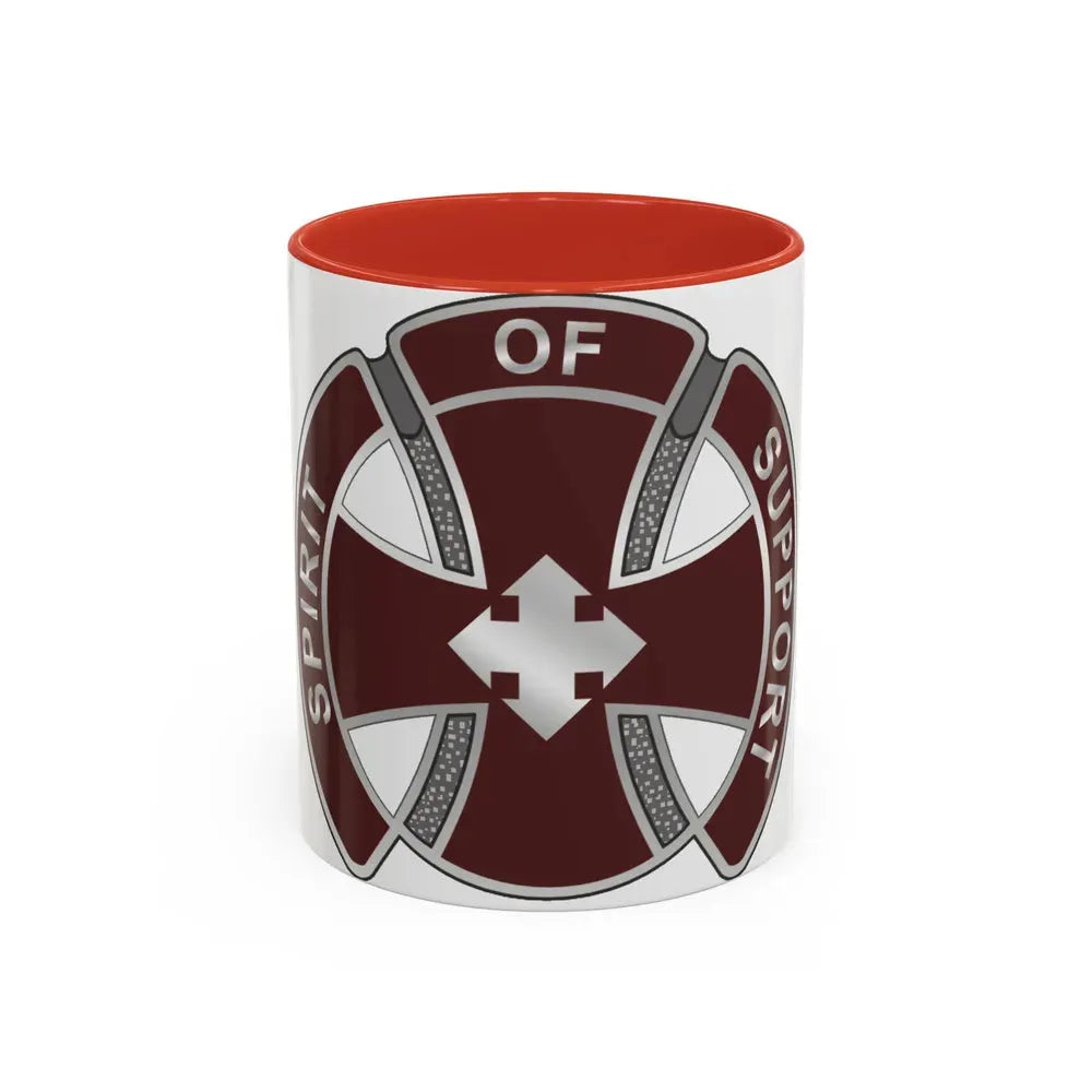 147 Medical Battalion1 (U.S. Army) Accent Coffee Mug 11oz Red - Go Mug Yourself