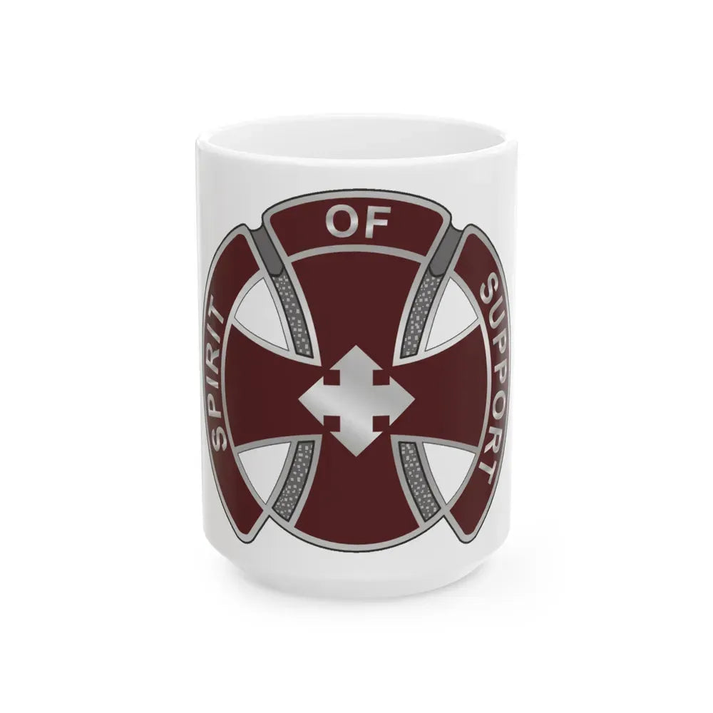 147 Medical Battalion1 (U.S. Army) White Coffee Mug 15oz - Go Mug Yourself