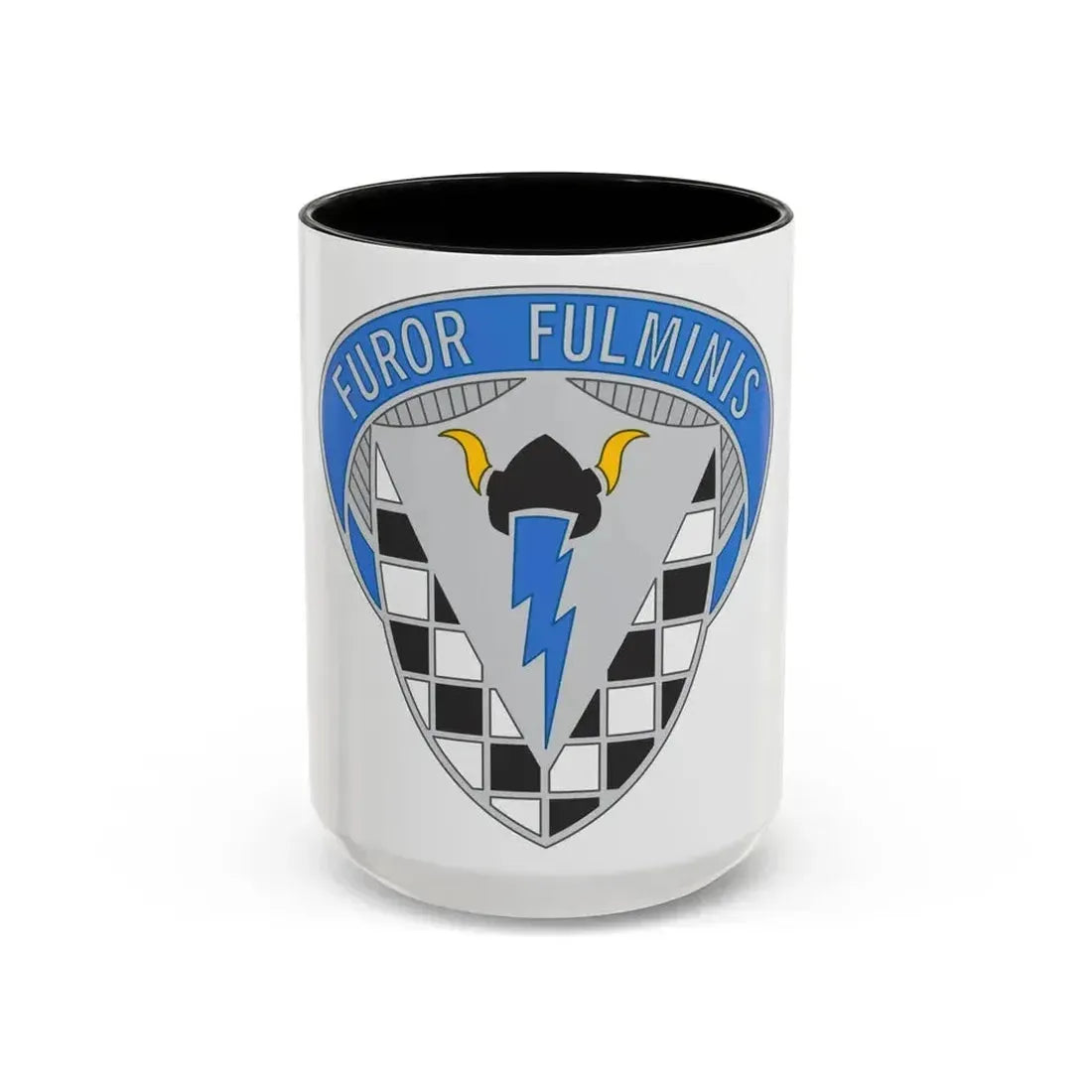 147 Military Intelligence Battalion (U.S. Army) Accent Coffee Mug 15oz Black - Go Mug Yourself