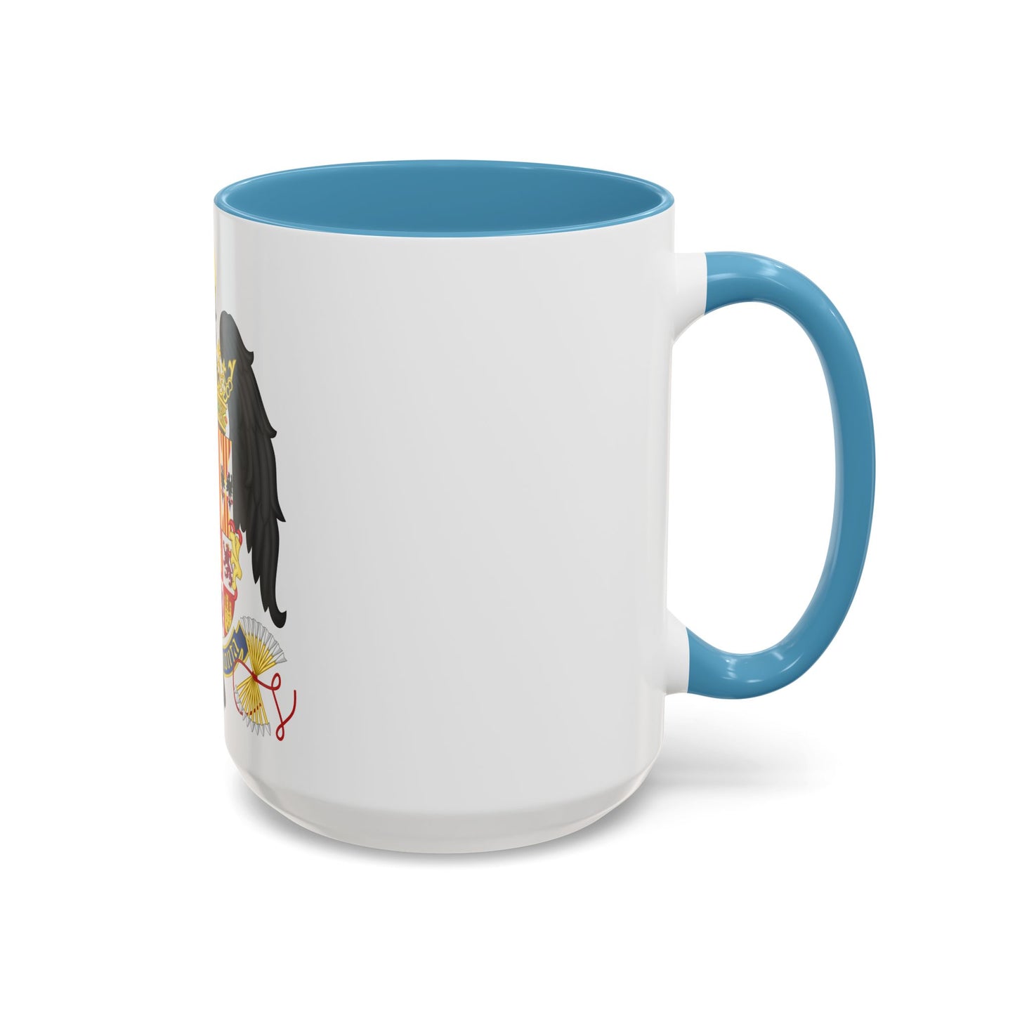 Coat of Arms of Queen Isabella of Castile (1492-1504) - Accent Coffee Mug