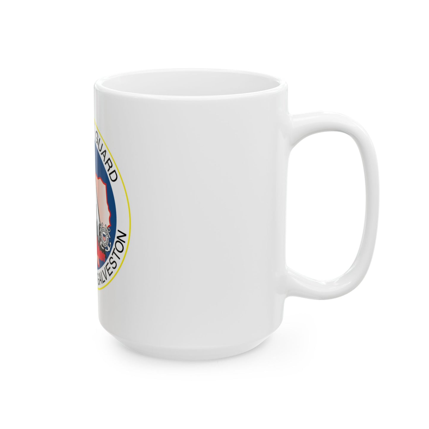 USCG MSO Houston Galveston (U.S. Coast Guard) White Coffee Mug