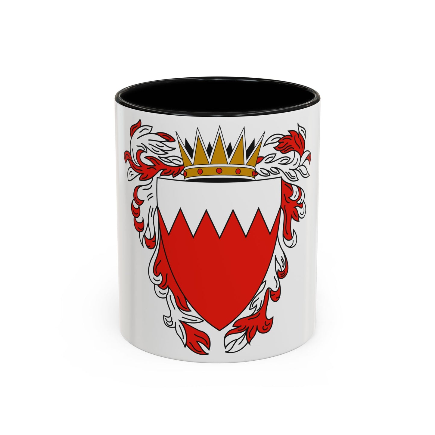 Coat of Arms of The Kingdom of Bahrain - Accent Coffee Mug