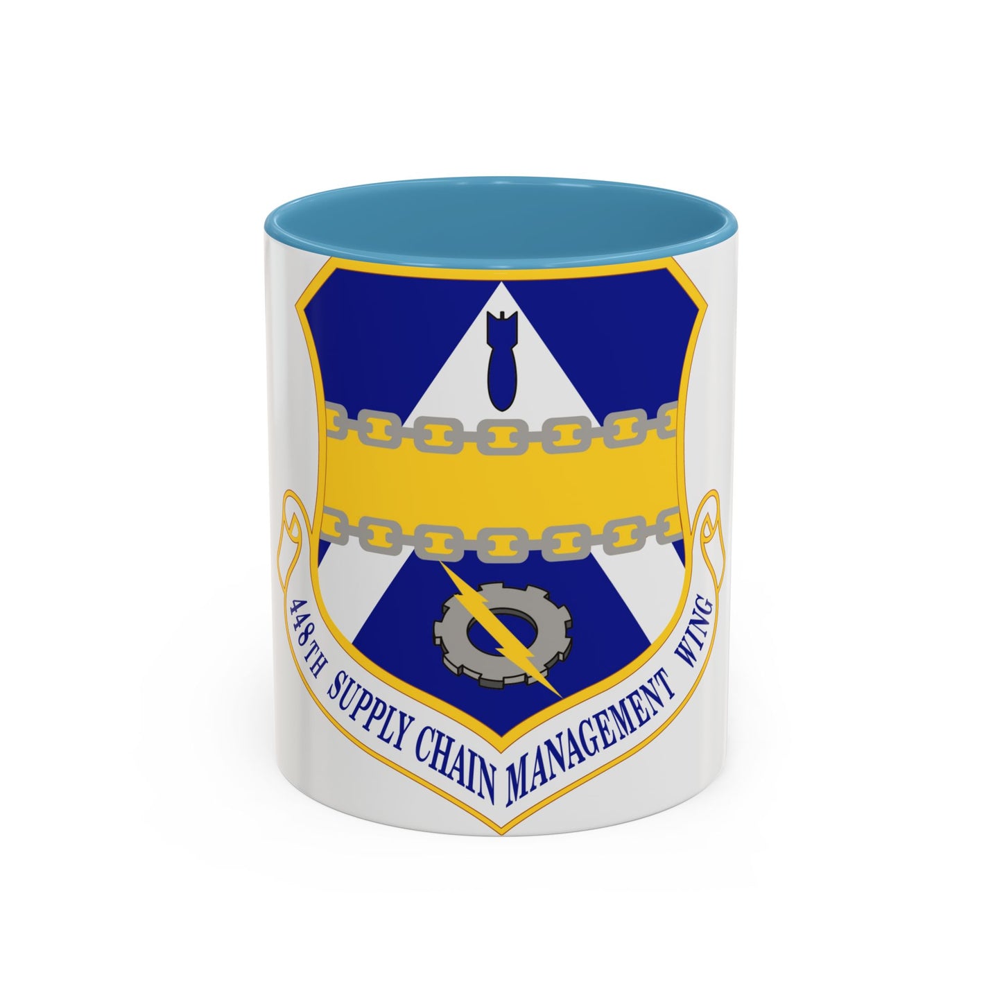 448th Supply Chain Managment Wing (U.S. Air Force) Accent Coffee Mug