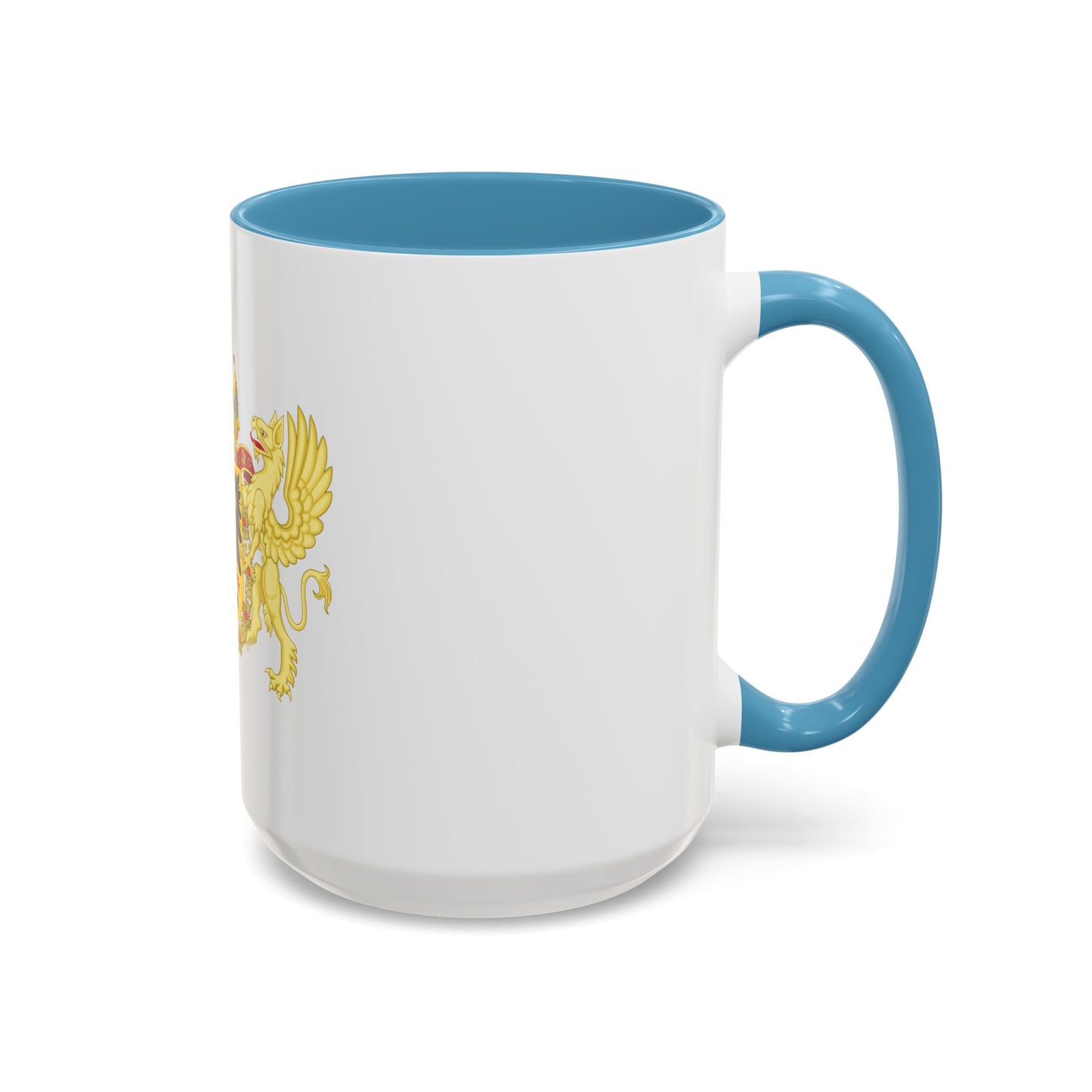 Ornamented Coat of Arms of Maximilian II, Holy Roman Emperor - Accent Coffee Mug