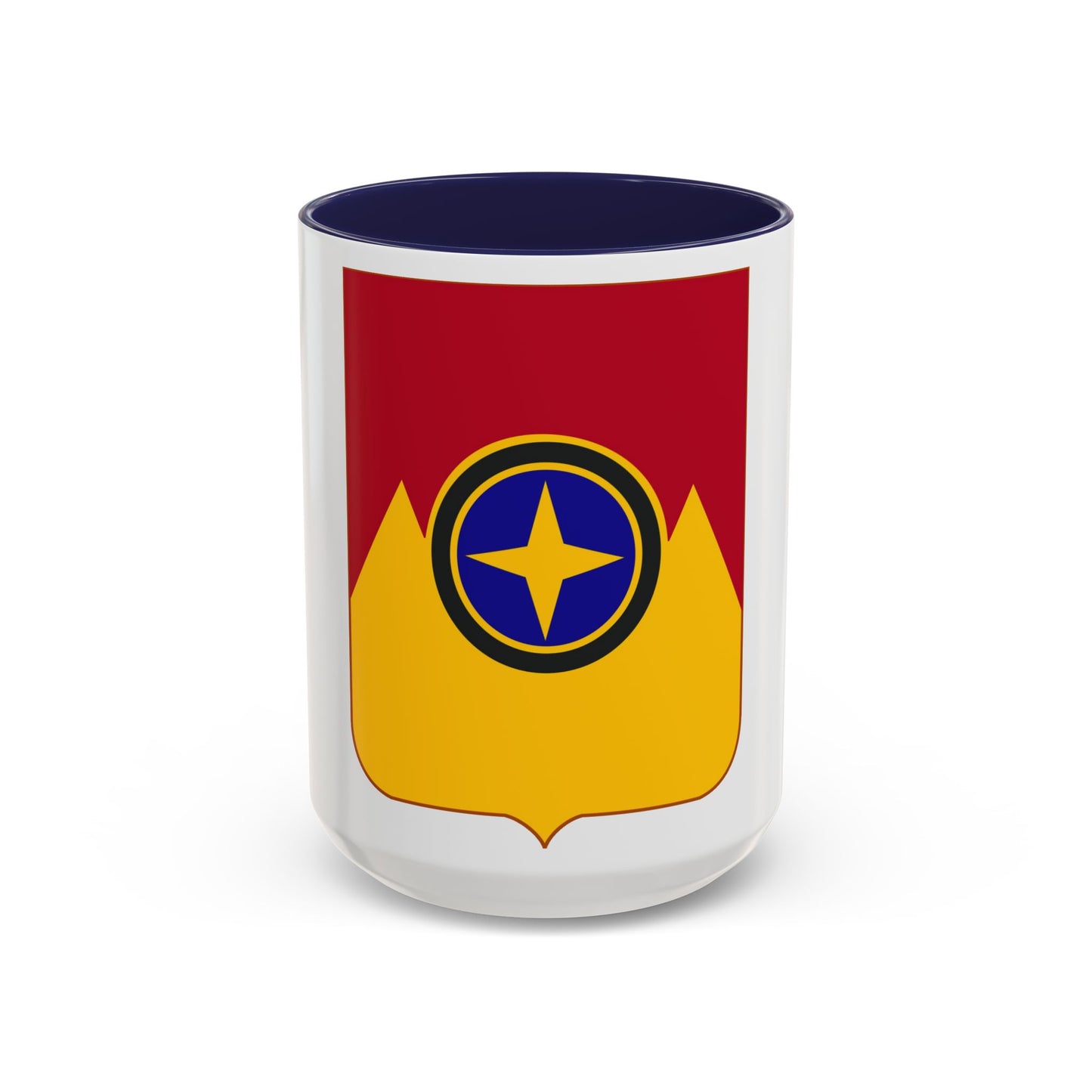607th Armored Field Artillery Battalion v2 (U.S. Army) Accent Coffee Mug