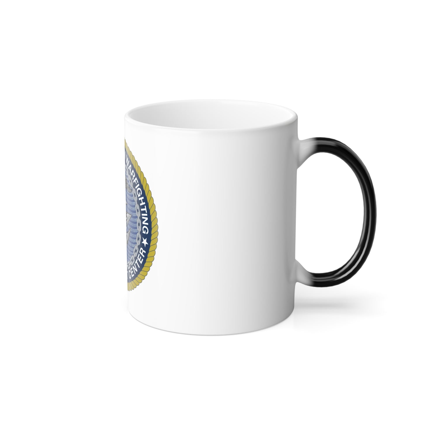 Naval Information Warfighting Development Center (U.S. Navy) Color Changing Mug 11oz