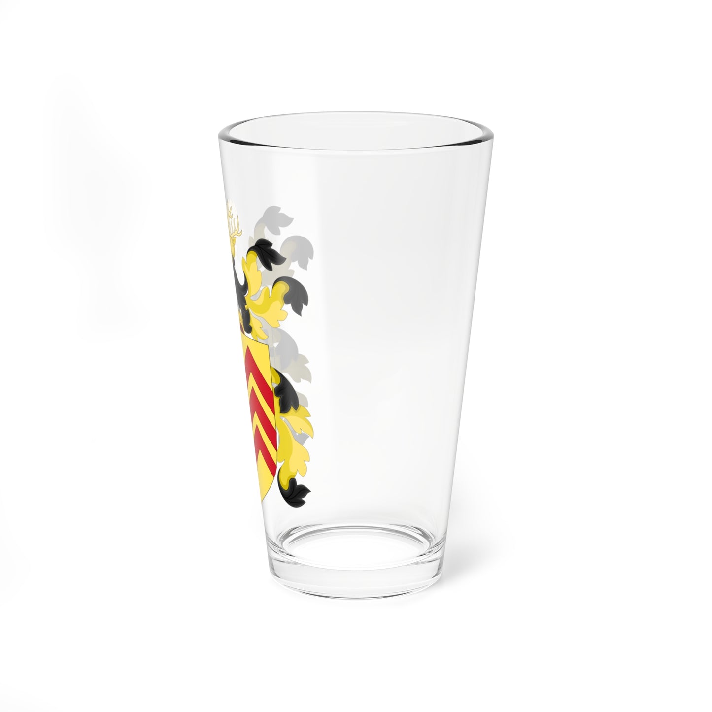 Coat of Arms of William Blount (United States) (Coat of Arms) Pint Glass 16oz