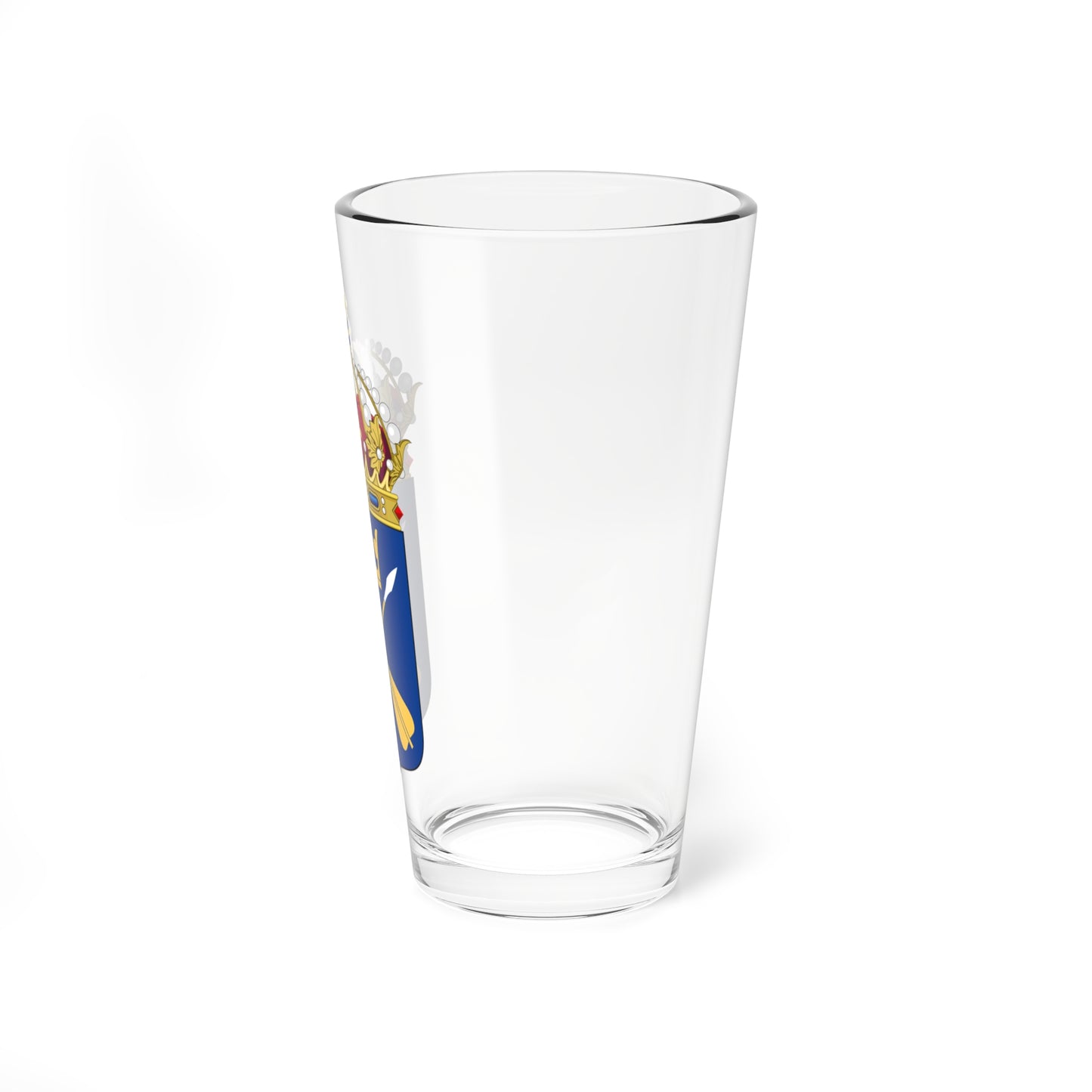 Dalarnas läns vapen (Sweden) (Coat of Arms) Pint Glass 16oz
