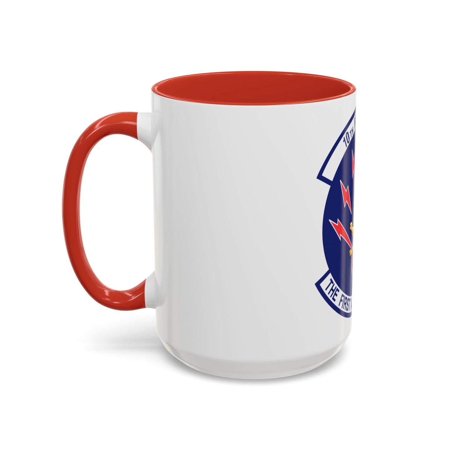 10th Missile SQ The First In The Hole (U.S. Air Force) Accent Coffee Mug