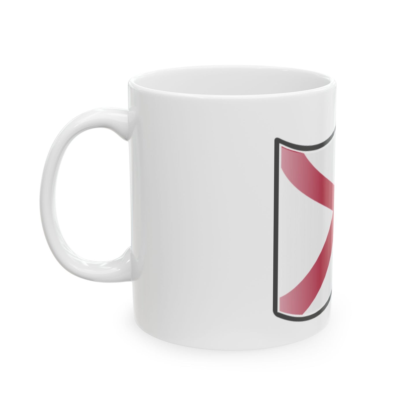 Nuvola Alabama flag (United States) White Coffee Mug