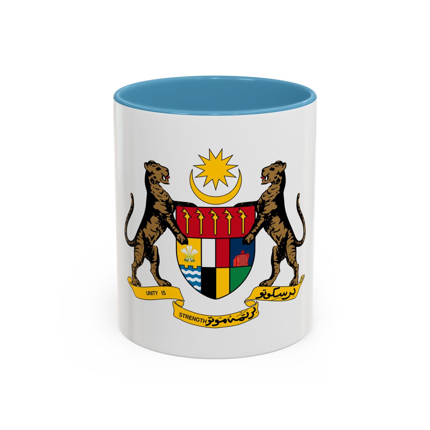 Coat of arms of the Federation of Malaya - Accent Coffee Mug