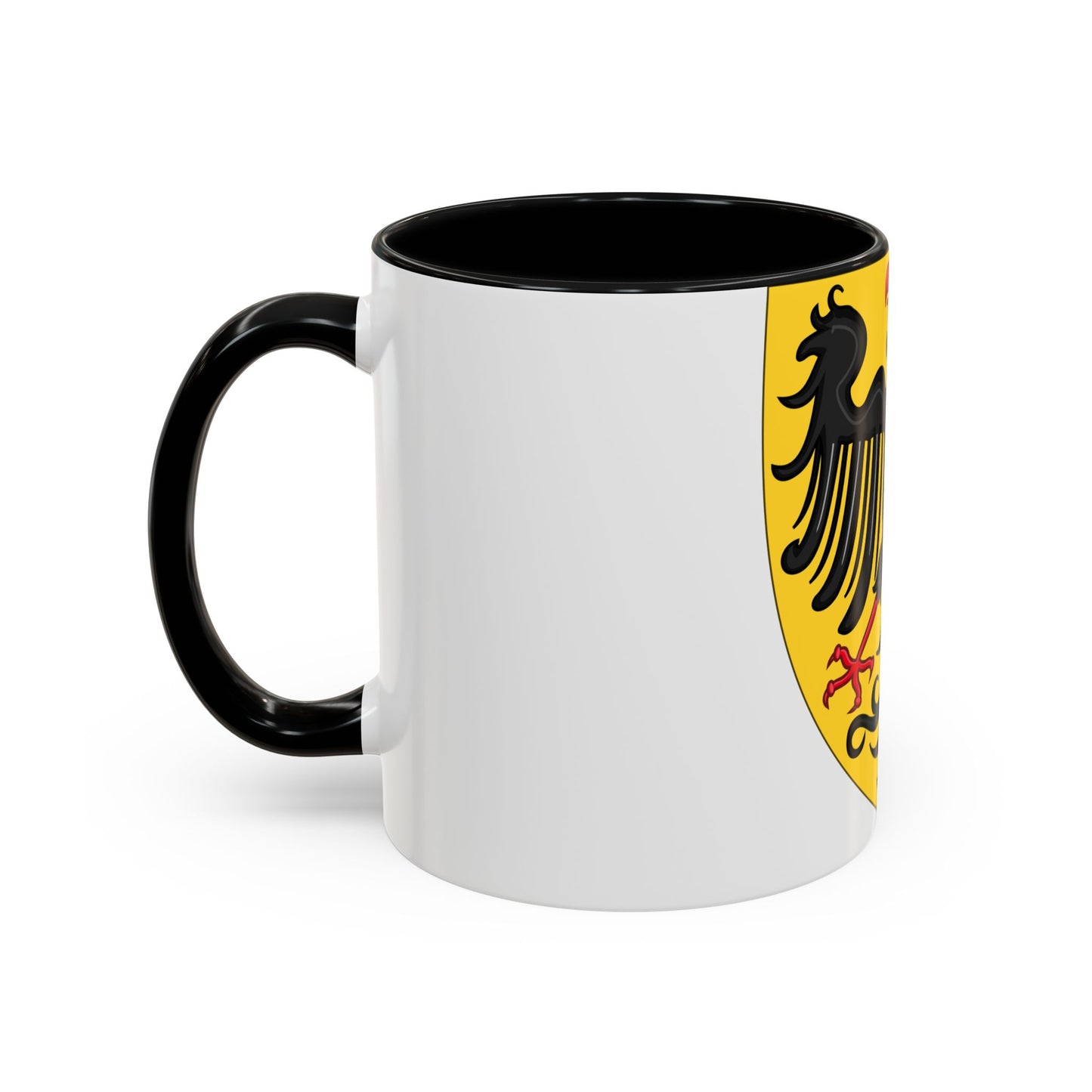 Shield and Coat of Arms of the Holy Roman Emperor (c.1300-c.1400) - Accent Coffee Mug