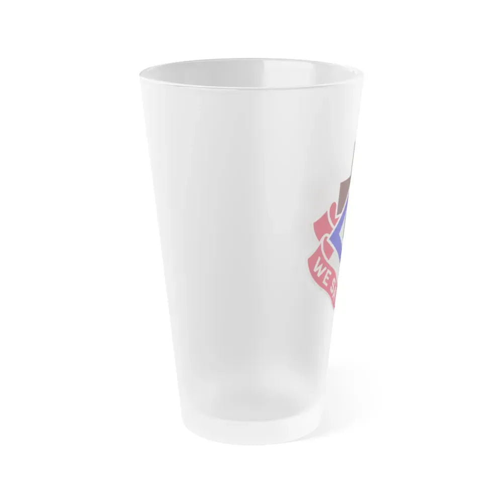 148 Evacuation Hospital (U.S. Army) Frosted Pint Glass 16oz - Go Mug Yourself