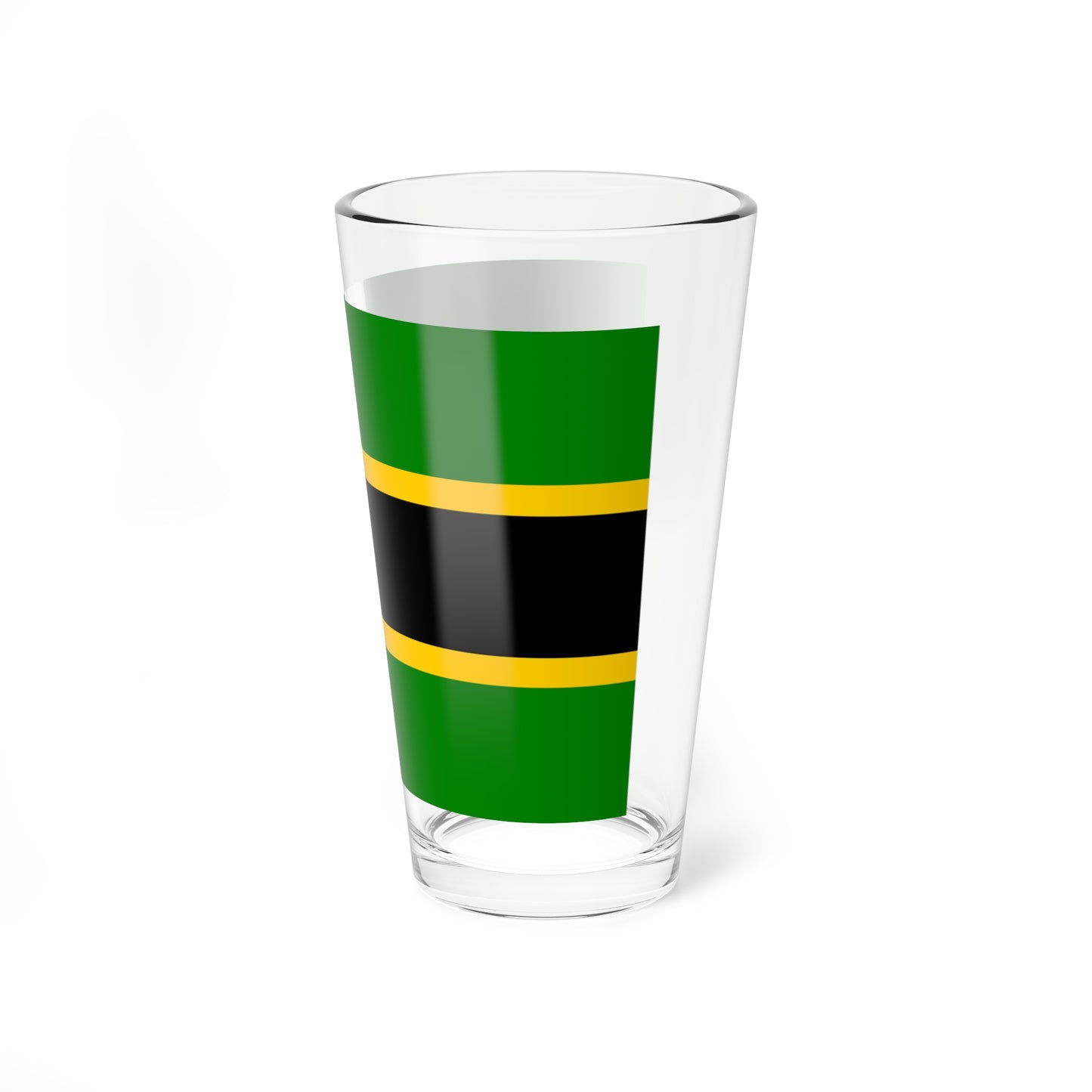 Flag of Tanganyika 1961-1964 (Tanzania) Pint Glass 16oz