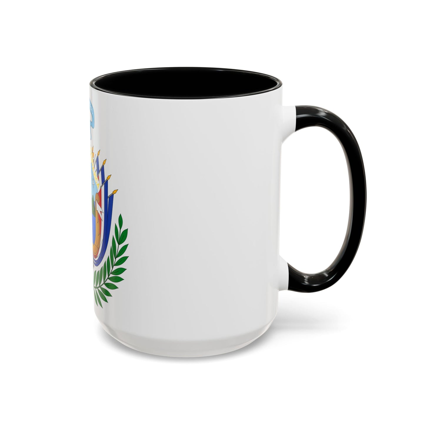 Coat of arms of Costa Rica (1848-1906) - Accent Coffee Mug