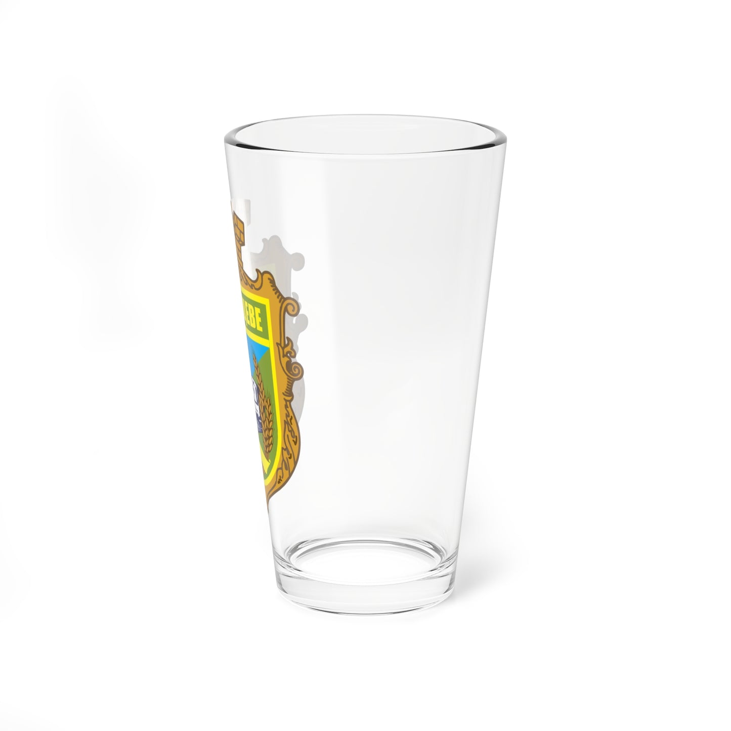 Verkhivtseve coat (Ukraine) (Coat of Arms) Pint Glass 16oz