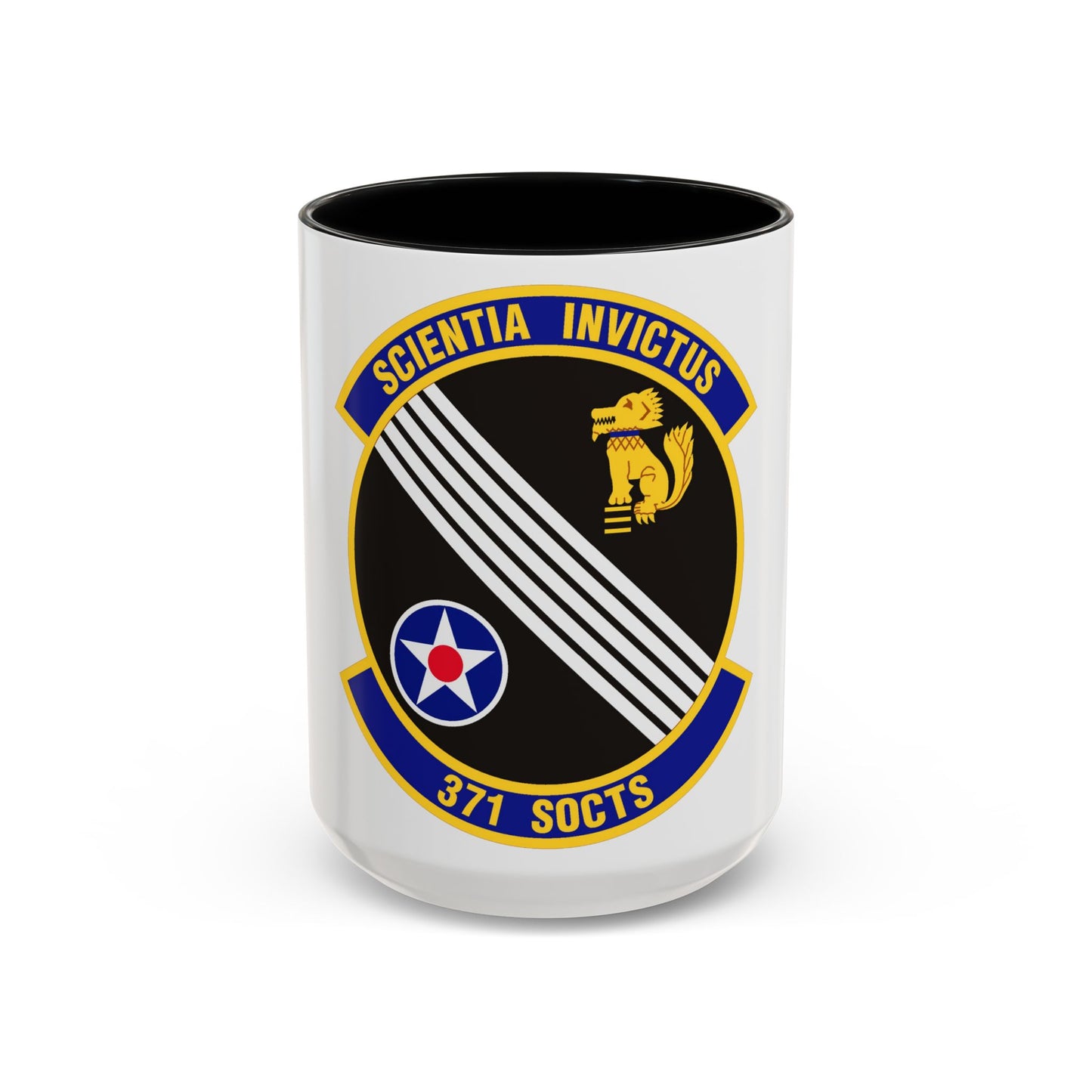 371 Special Operations Combat Training Squadron AFSOC (U.S. Air Force) Accent Coffee Mug