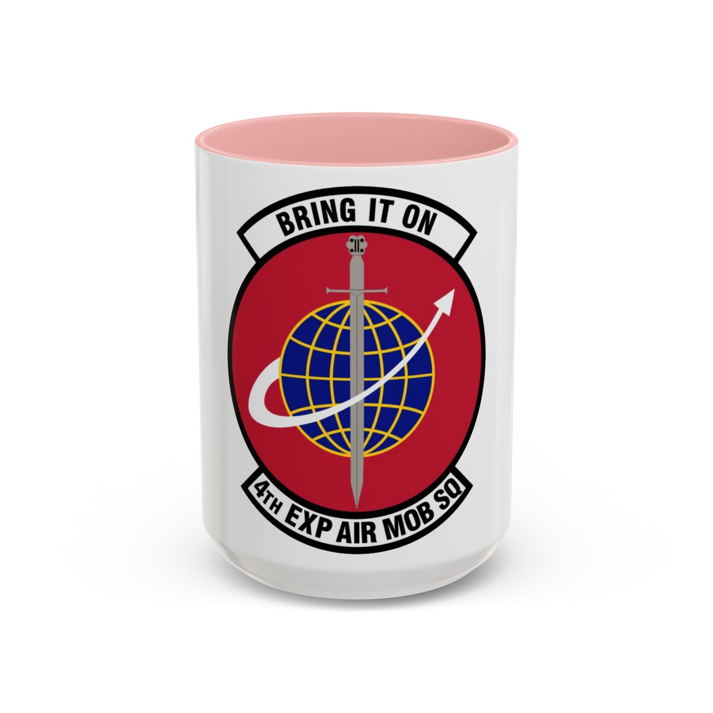 4th Expeditionary Air Mobility Squadron (U.S. Air Force) Accent Coffee Mug