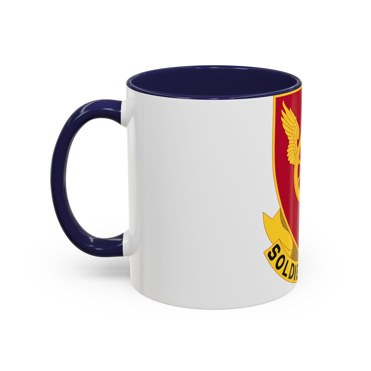 79 Ordnance Battalion Obsolete Insignia (U.S. Army) Accent Coffee Mug