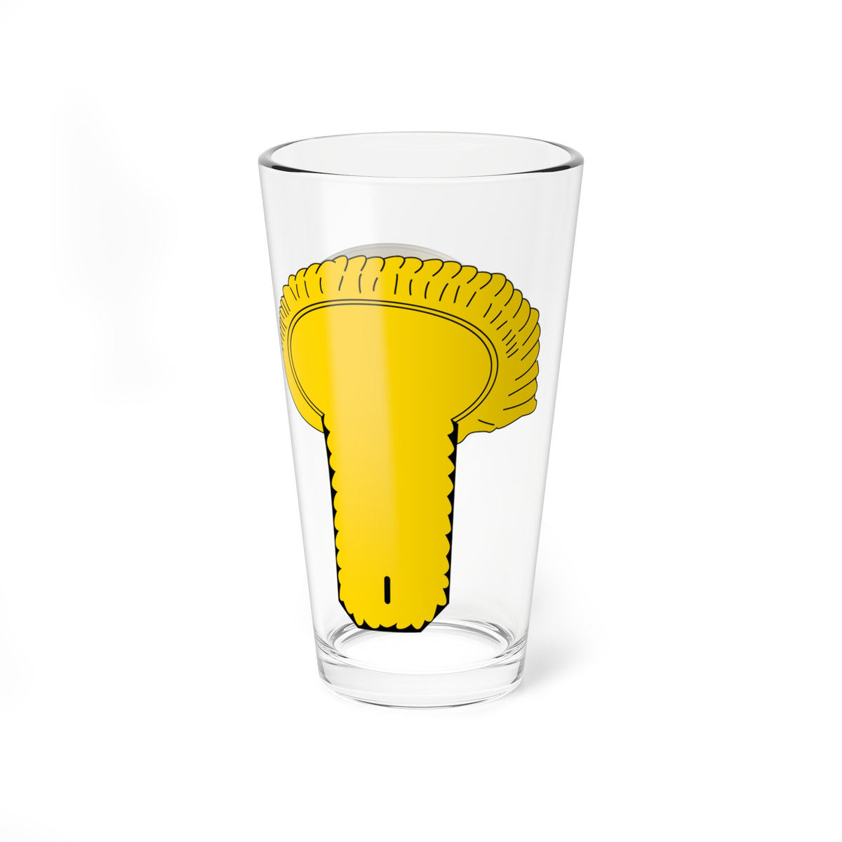 Epaulettes chef de bataillon (Military Rank) Pint Glass 16oz