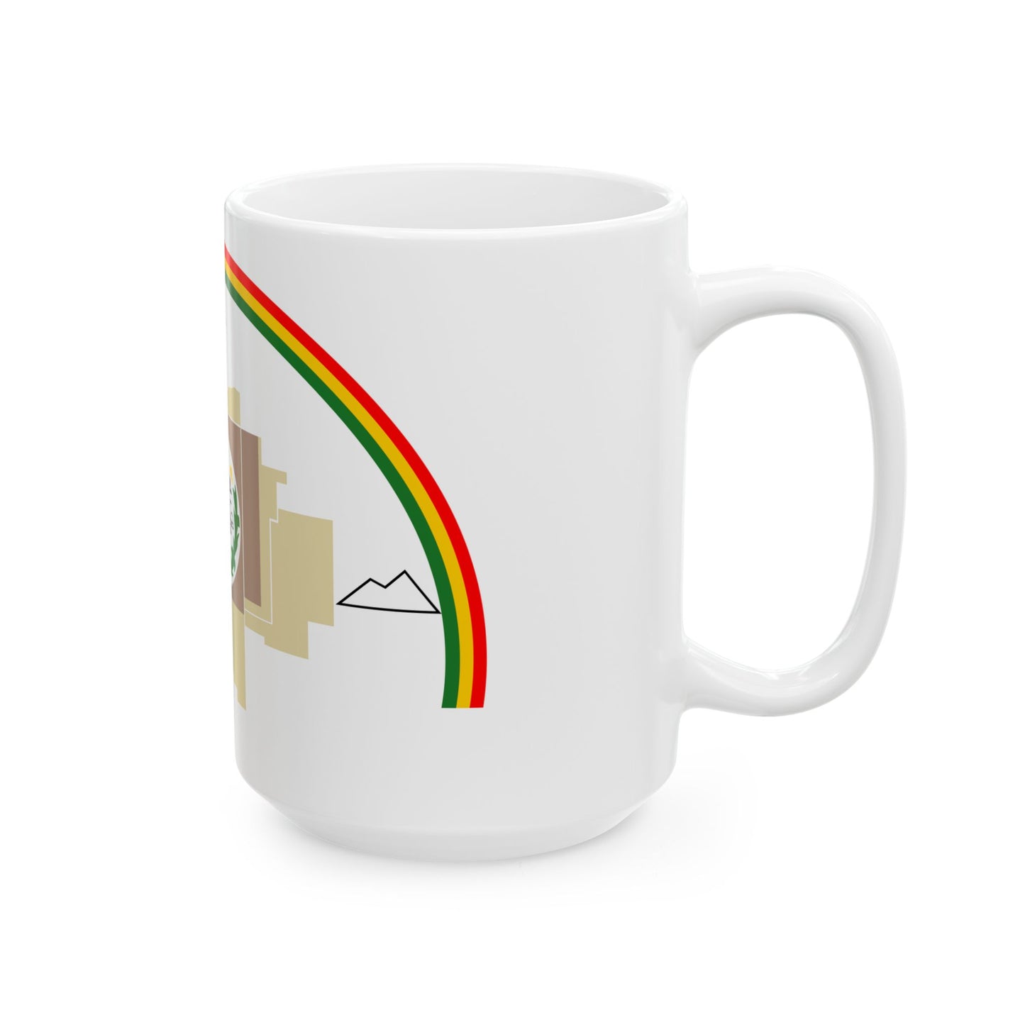 Original flag of Navajo Nation (United States) White Coffee Mug