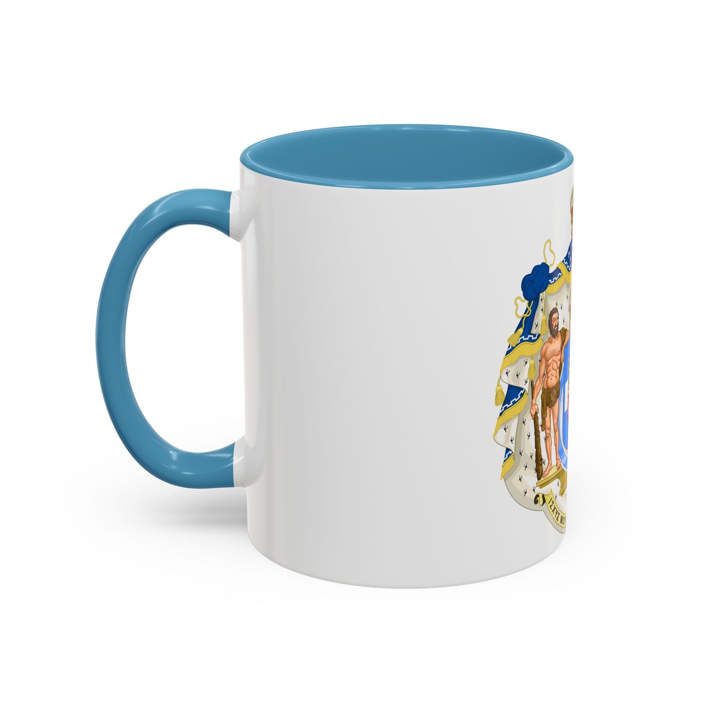 Royal Coat of Arms of Greece (1863-1936) - Accent Coffee Mug