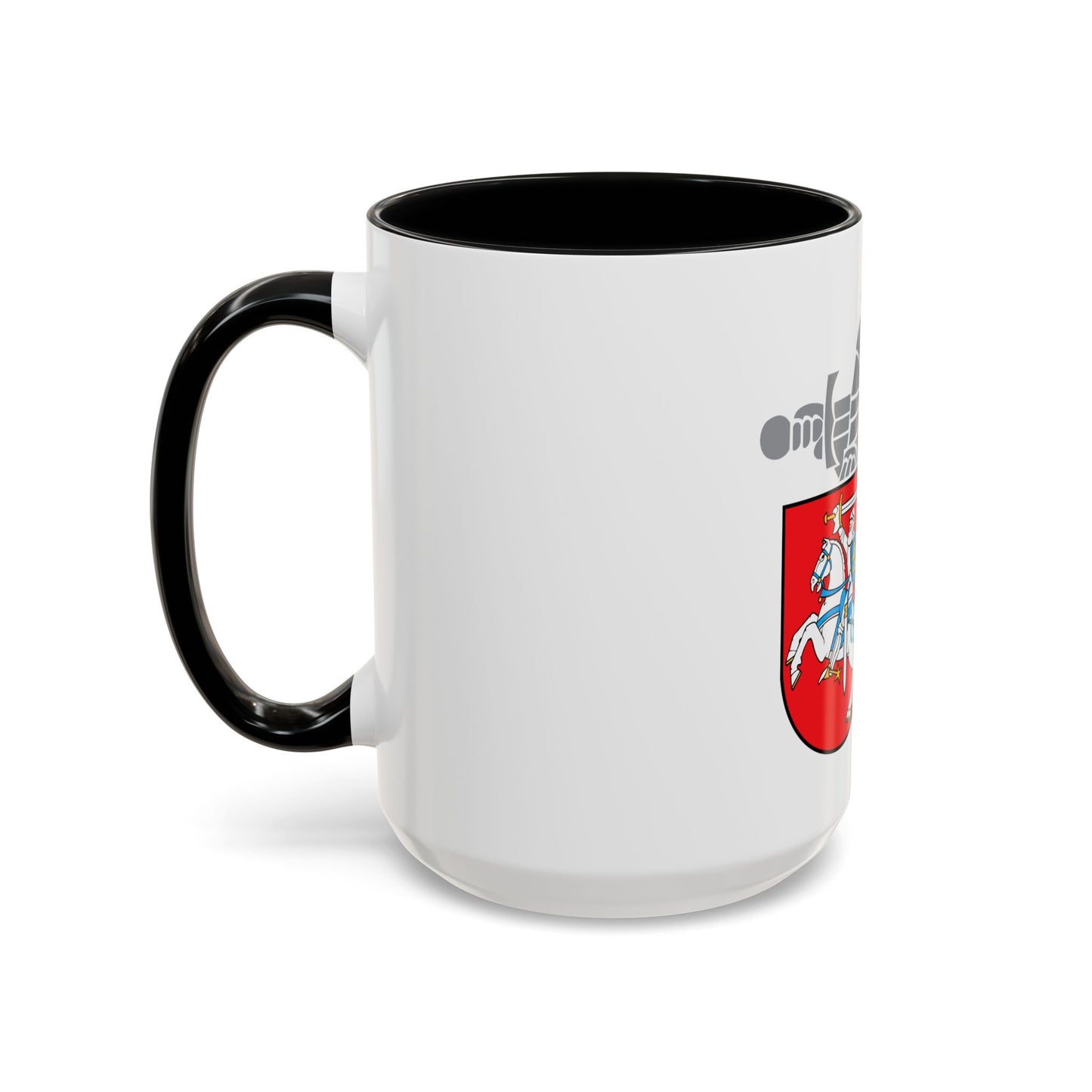 Coat of Arms Ministry of National Defence Lithuania - Accent Coffee Mug
