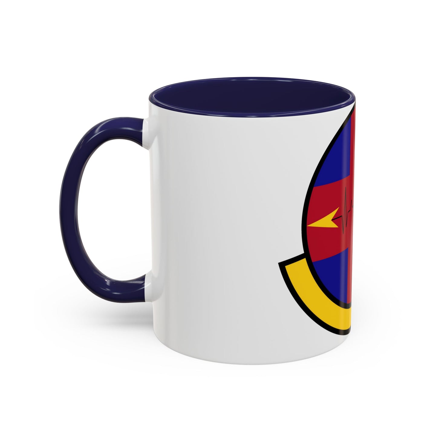 375 Healthcare Operations Squadron AMC (U.S. Air Force) Accent Coffee Mug