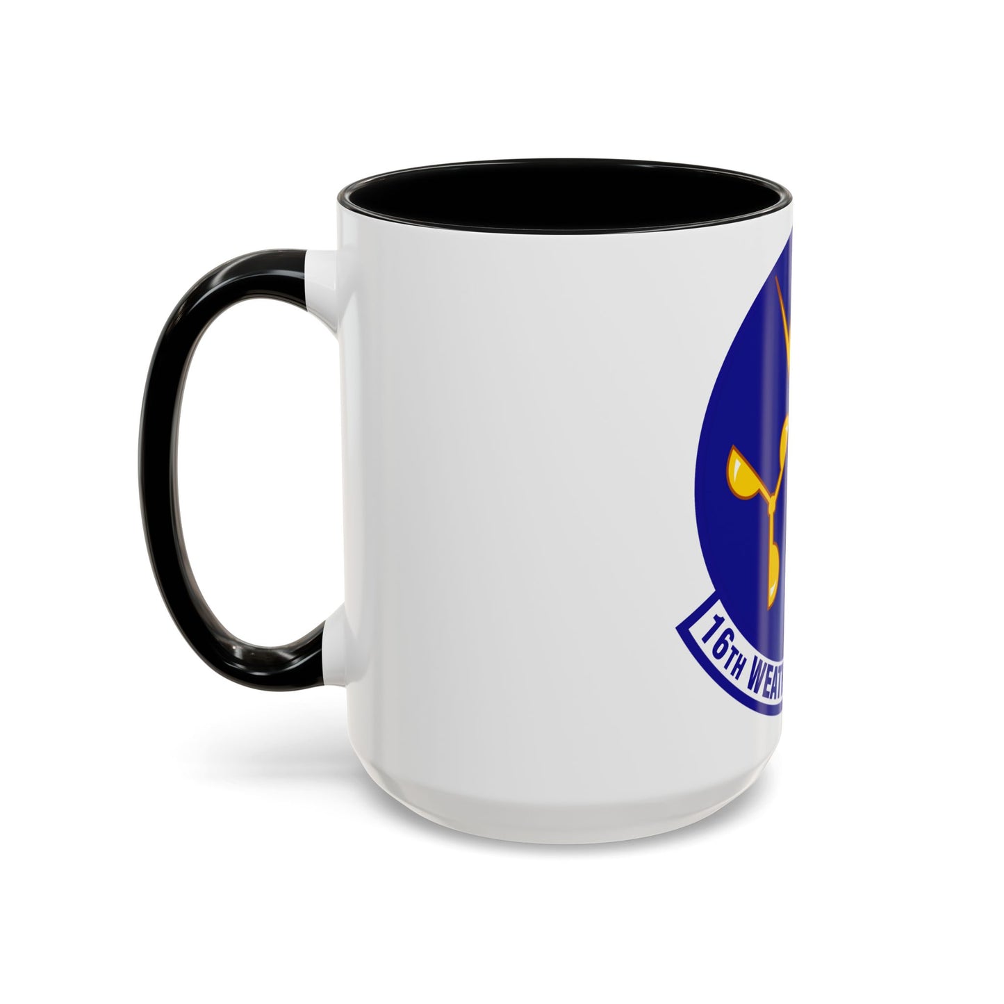 16 Weather Squadron AFWA (U.S. Air Force) Accent Coffee Mug