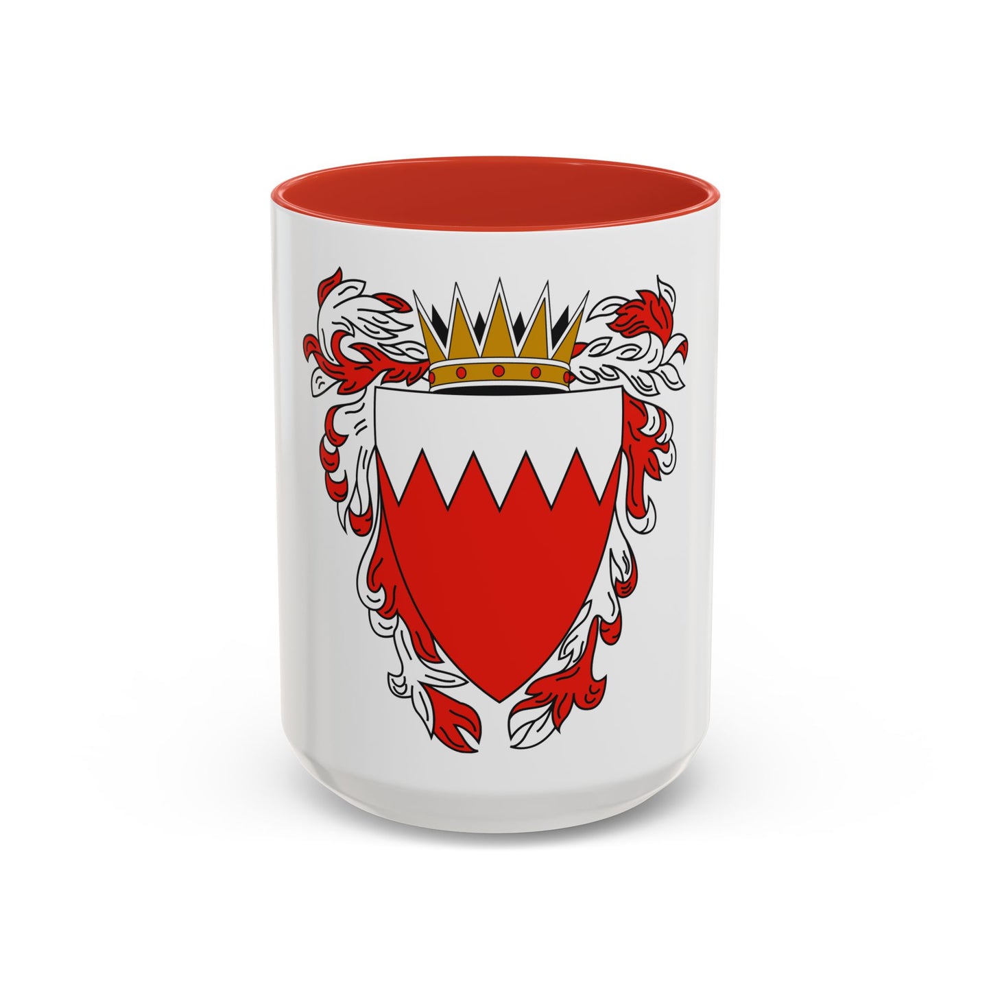 Coat of Arms of The Kingdom of Bahrain - Accent Coffee Mug
