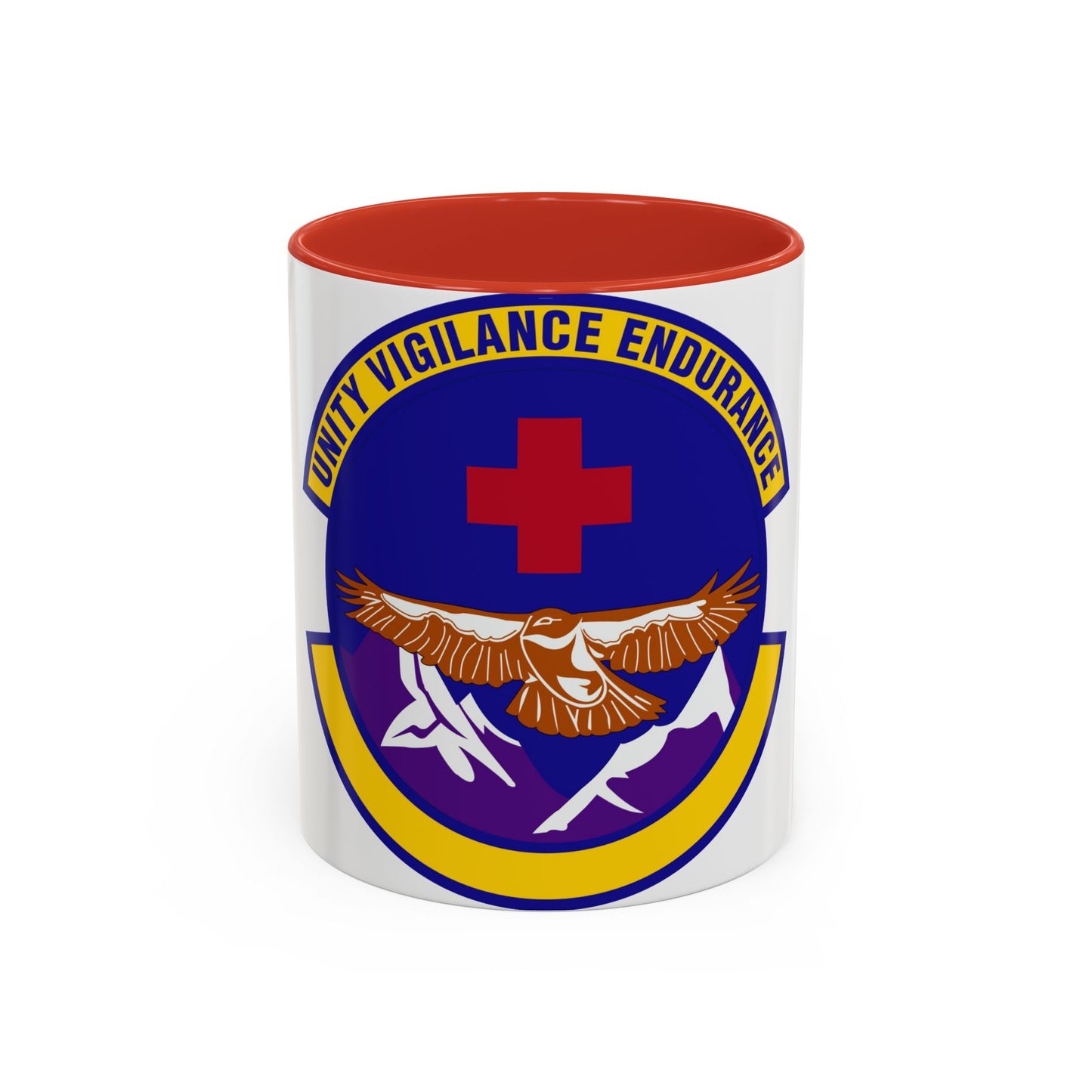 17 Operational Medical Readiness Squadron AETC (U.S. Air Force) Accent Coffee Mug