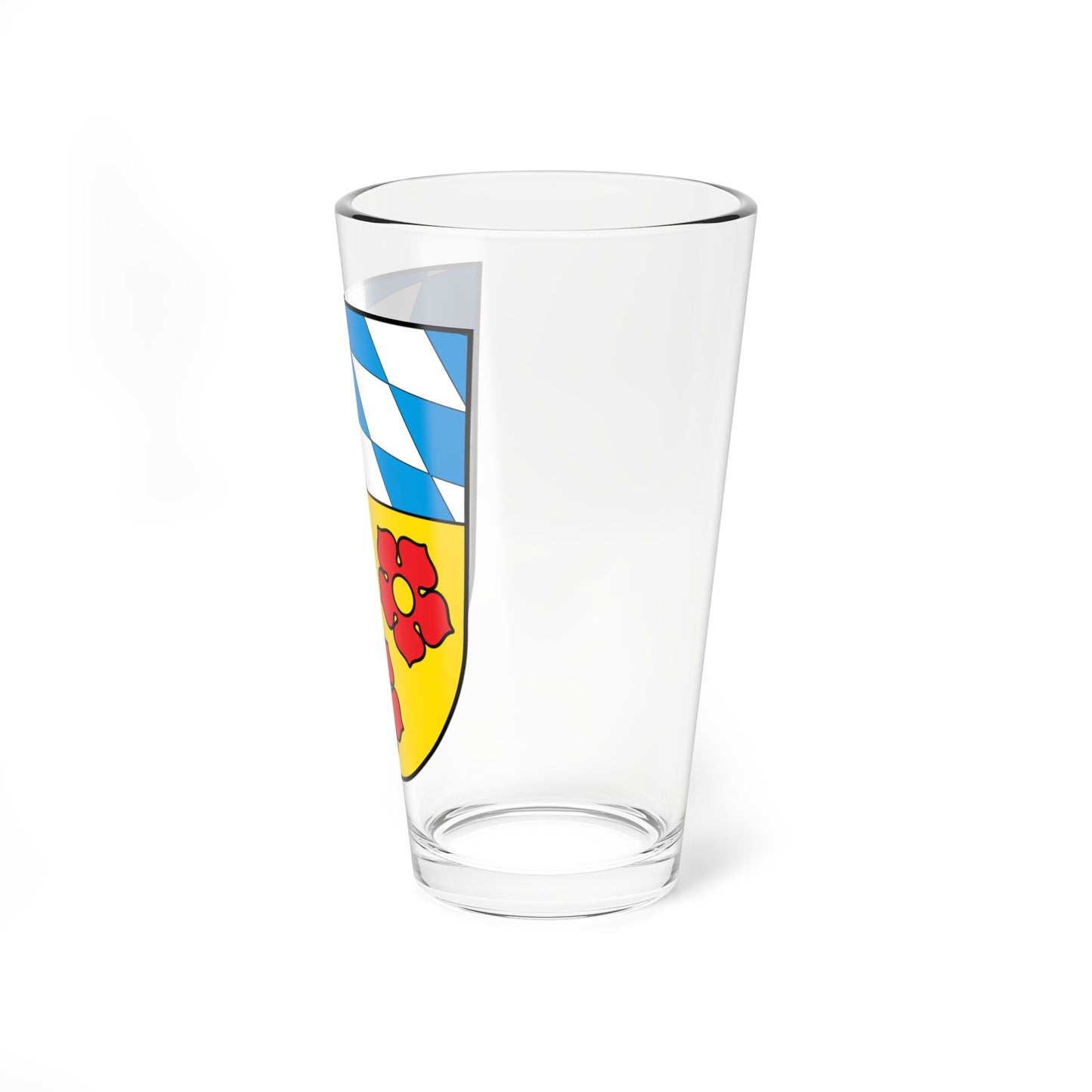 DEU Bad Abbach COA (Germany) (Coat of Arms) Pint Glass 16oz