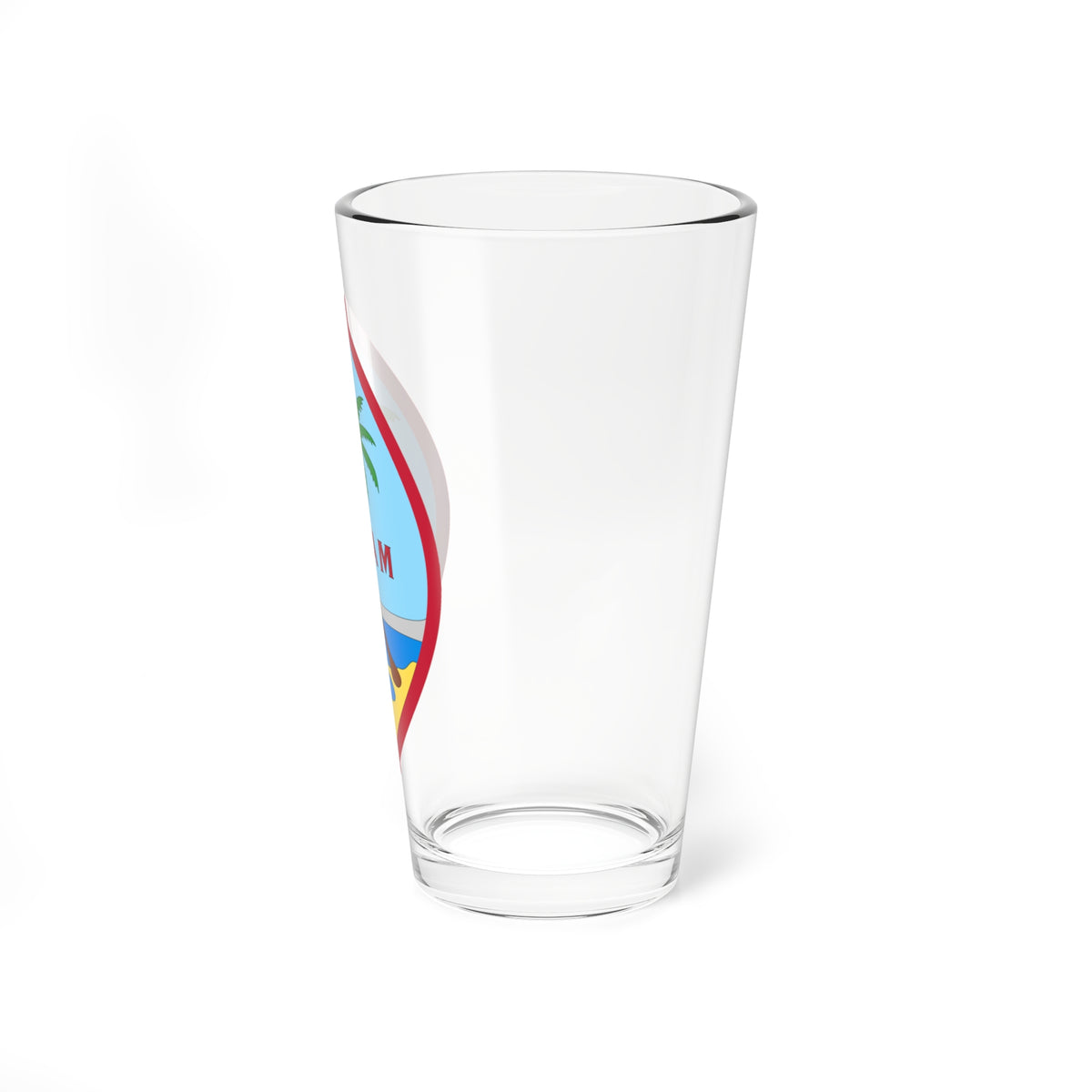 Seal of Guam (United States) (Coat of Arms) Pint Glass 16oz