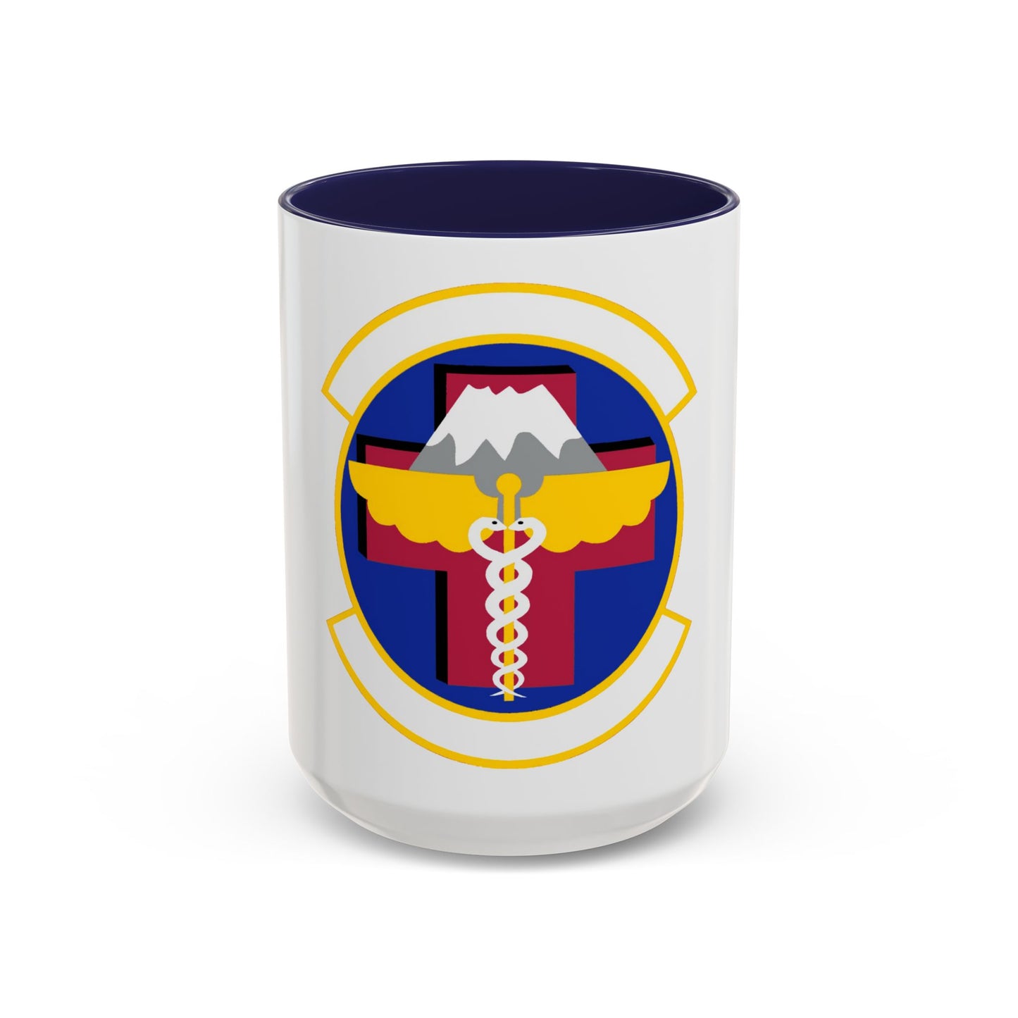374 Healthcare Operations Squadron (U.S. Air Force) Accent Coffee Mug