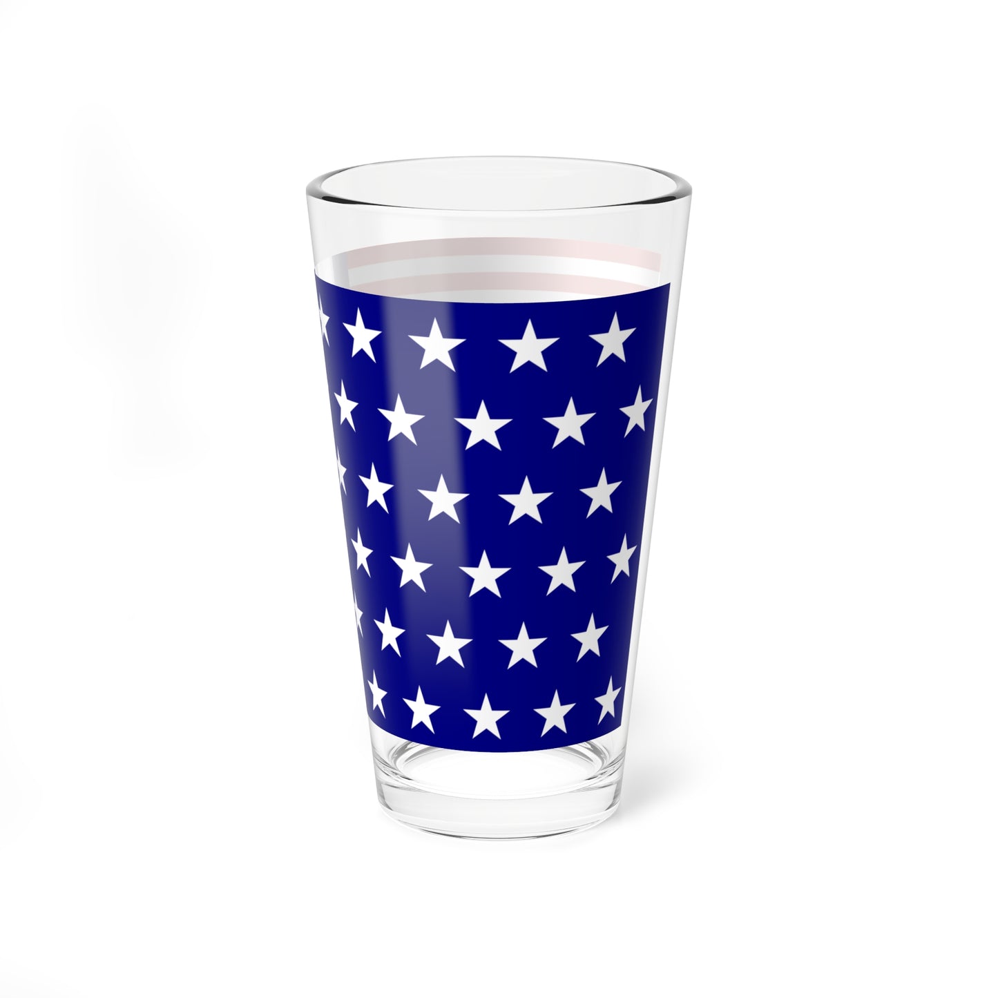 Reverse US Flag (United States) Pint Glass 16oz