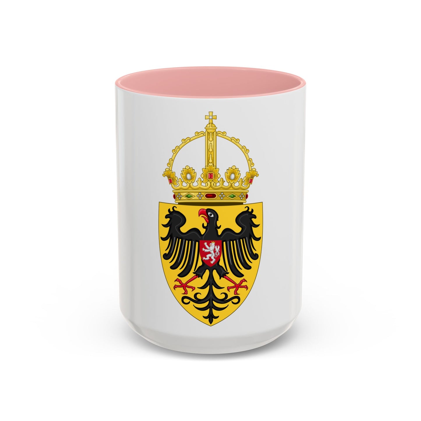 Coat of arms of Charles IV, Holy Roman Emperor - Accent Coffee Mug
