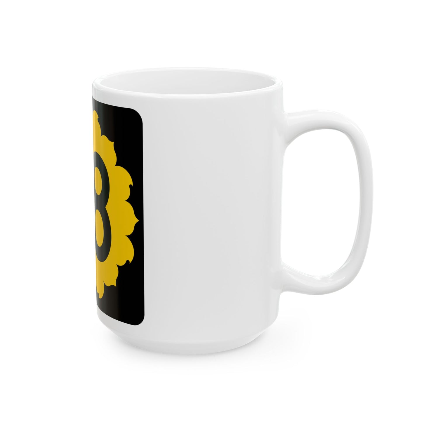 K-88 (Kansas) (Road Sign) White Coffee Mug