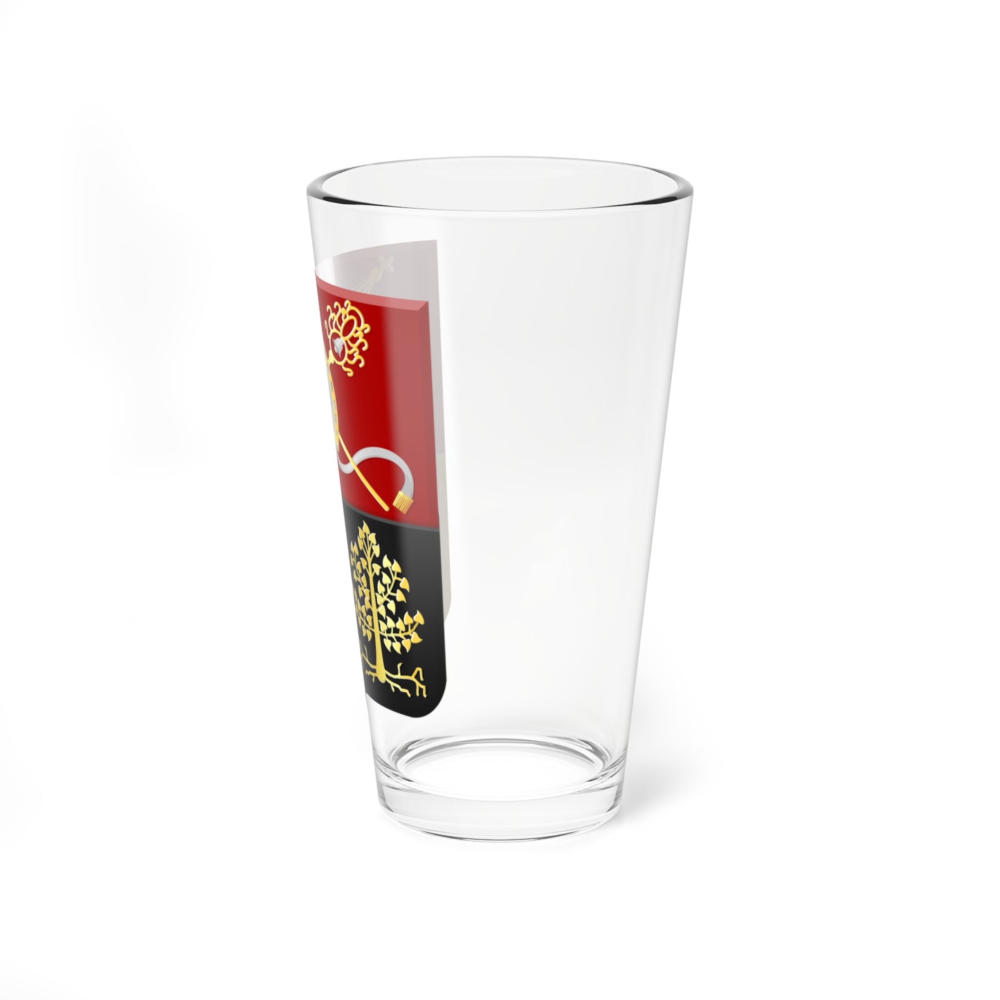 St. Jan Evangelist s Hertogenbosch wapen (Netherlands) (Coat of Arms) Pint Glass 16oz