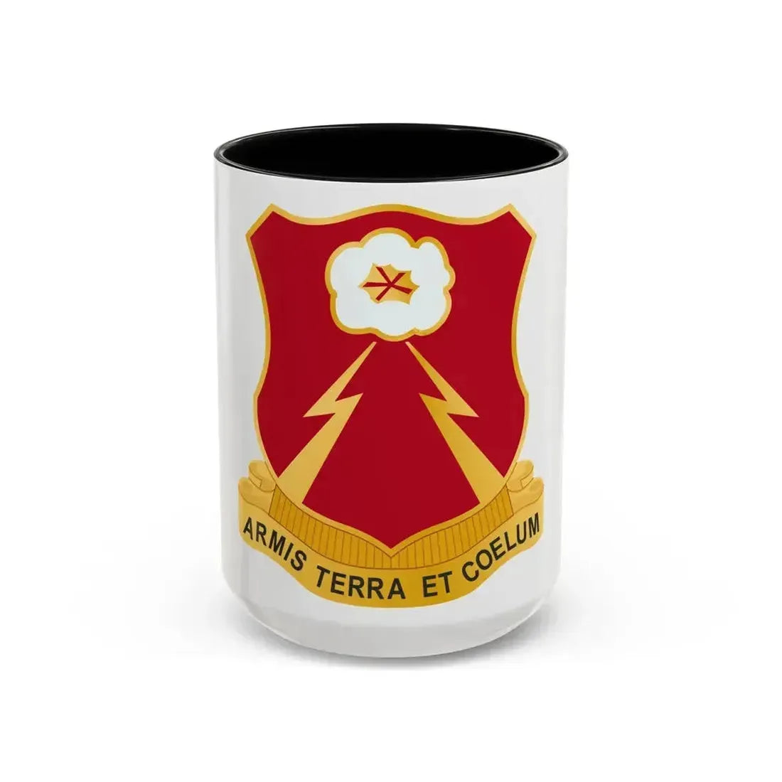 149th Antiaircraft Artillery Automatic Weapons Battalion (U.S. Army) Accent Coffee Mug 15oz Black - Go Mug Yourself