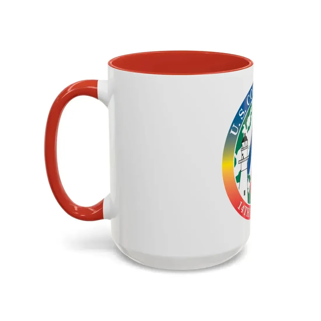 14th CG District (U.S. Coast Guard) Accent Coffee Mug - Go Mug Yourself