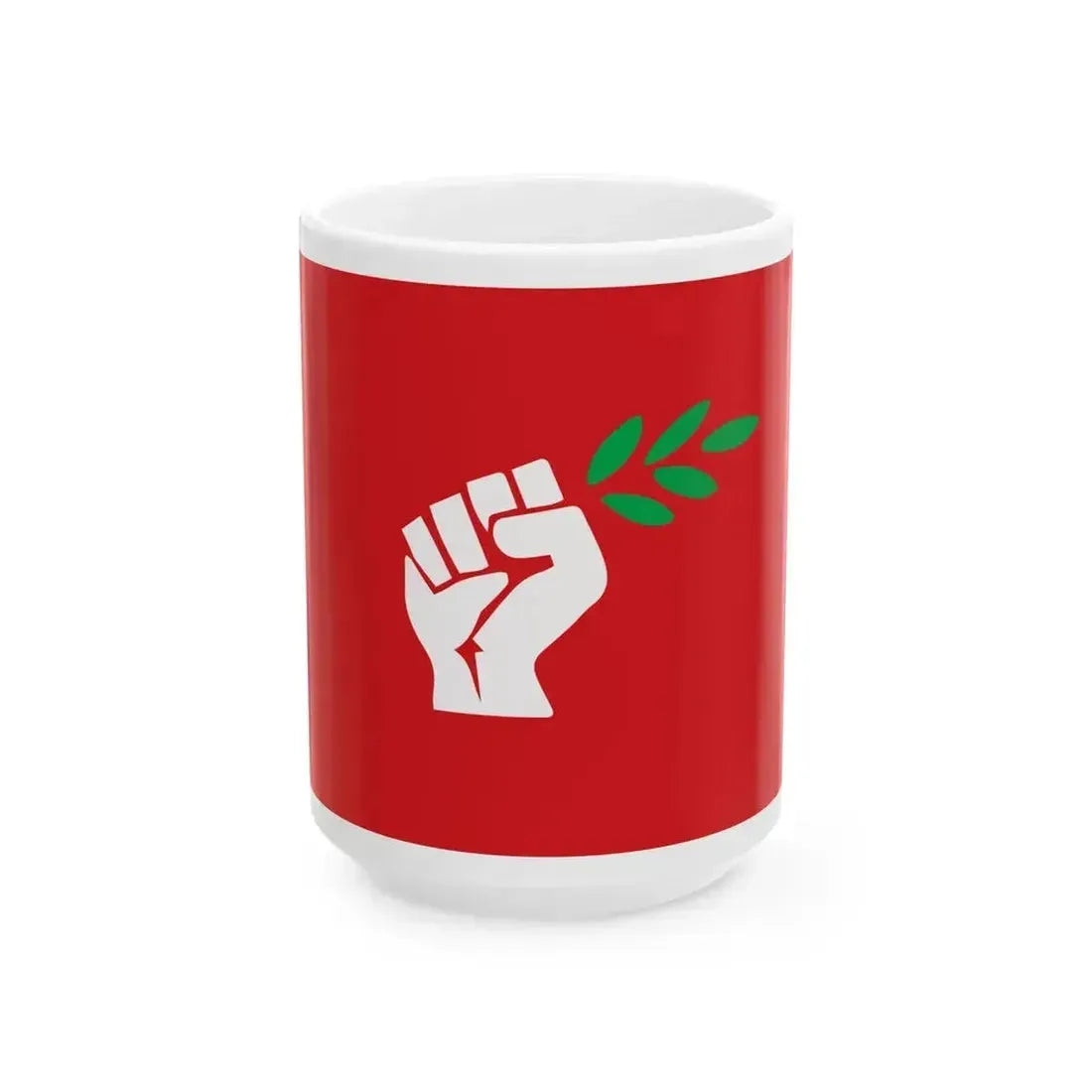 14th march (Lebanon) White Coffee Mug 15oz - Go Mug Yourself